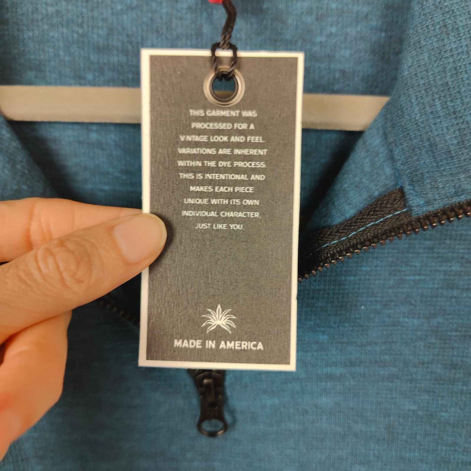 Agave Agave Julias 1/4 Zip Sweater Men XXL Blue NWT AgaveLux Size US XXL / EU 58 / 5 - 4 Thumbnail