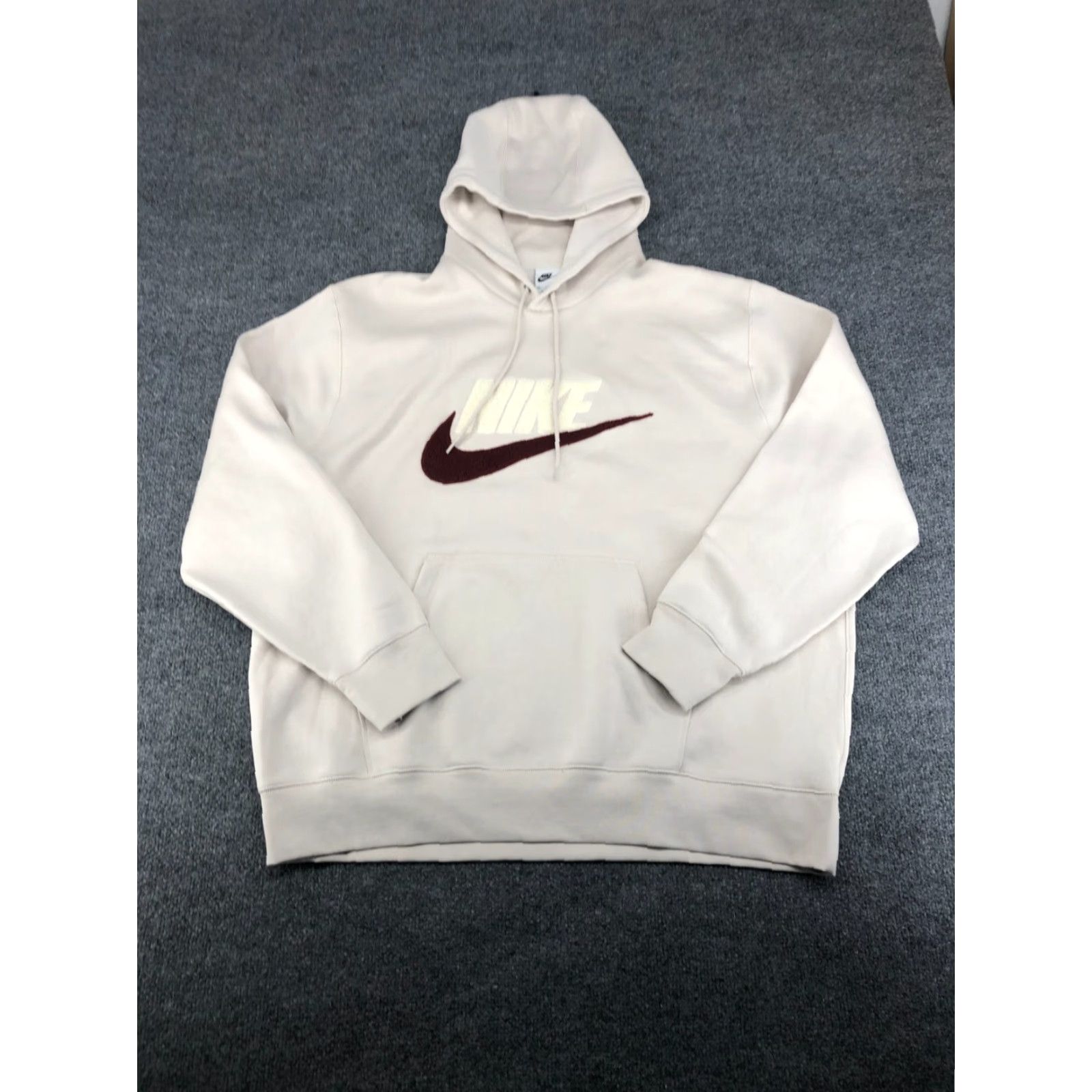 Nike Nike Hoodie Sweatshirt Adult XL White Spellout Variant Size US XXL / EU 58 / 5 - 2 Thumbnail