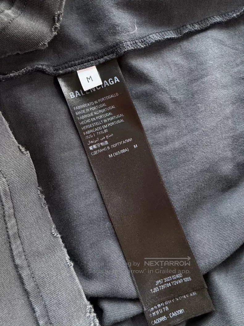 Balenciaga Balenciaga Tape T-shirt Size US M / EU 48-50 / 2 - 4 Thumbnail