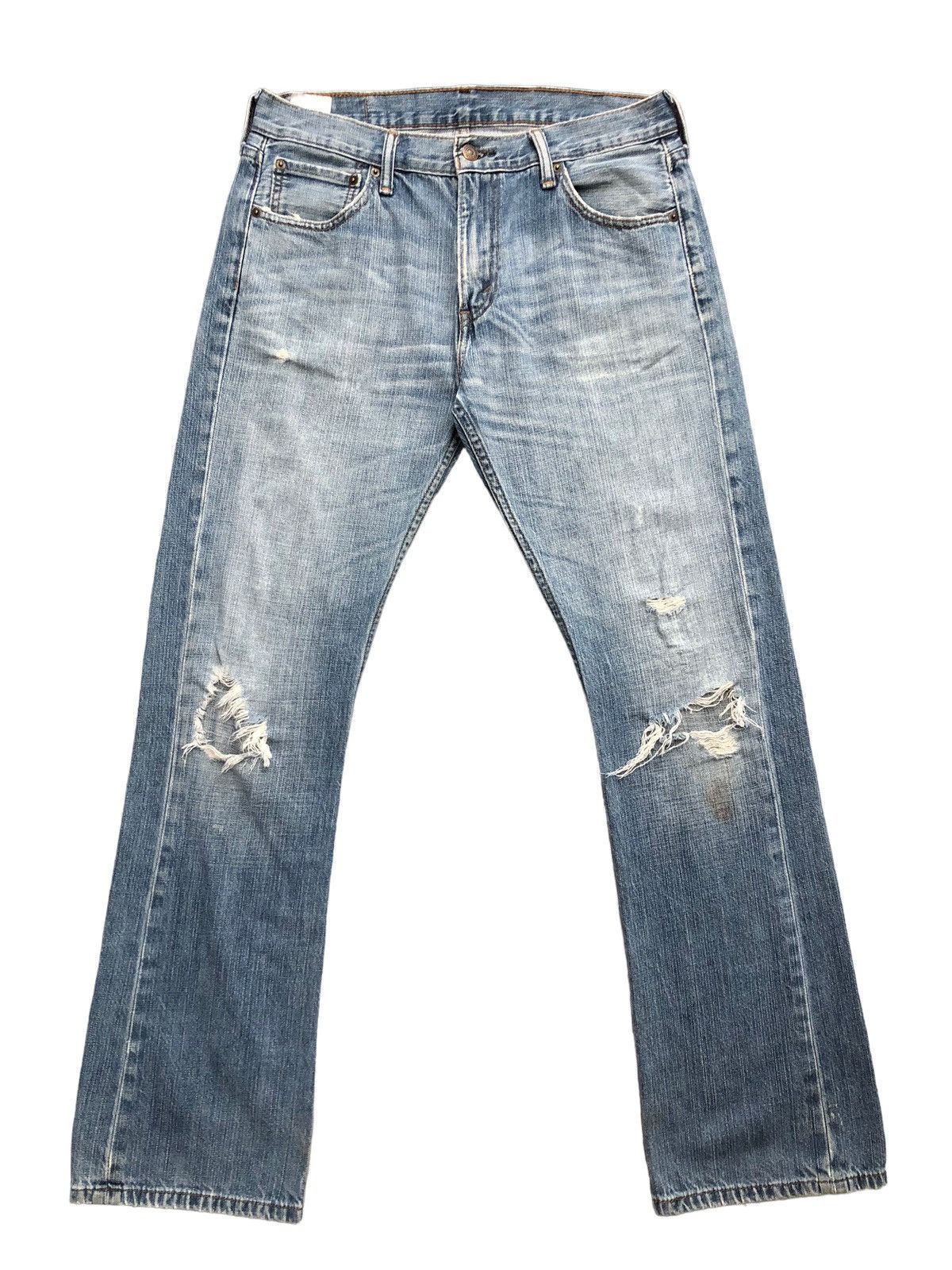💸LASTDROP💸 Levi's 527 Ripped Distressed Flared jeans