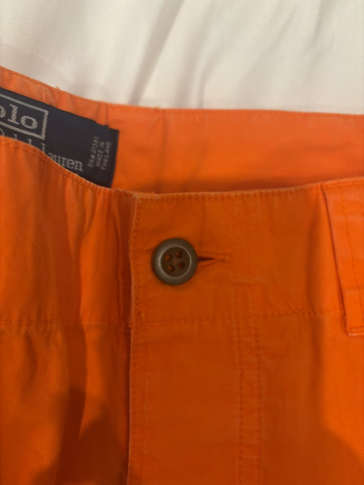 Polo Ralph Lauren Polo Ralph Lauren Orange Cargo Pants Size US 36 / EU 52 - 7 Thumbnail