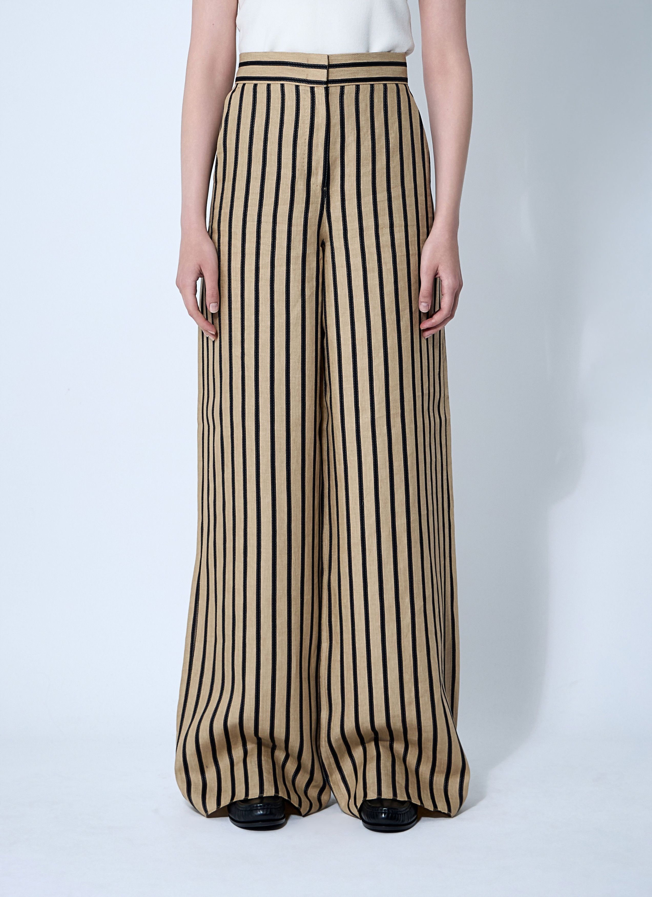 Max Mara MAX MARA Dede Carrot' Black Cotton Pants | Grailed