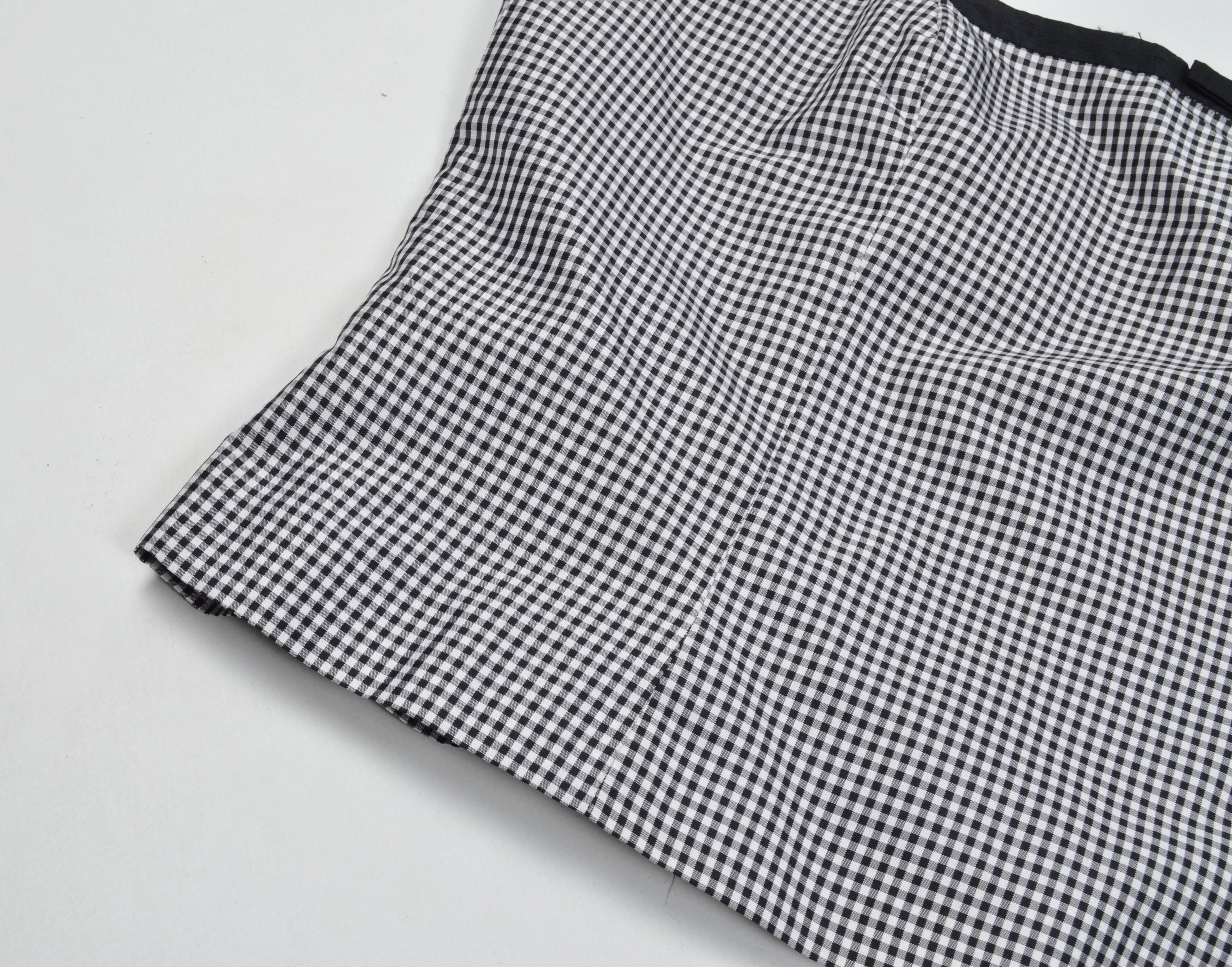 Vintage Vintage Renato Nucci Checkered Square Neck Halter Top Size M / US 6-8 / IT 42-44 - 5 Thumbnail