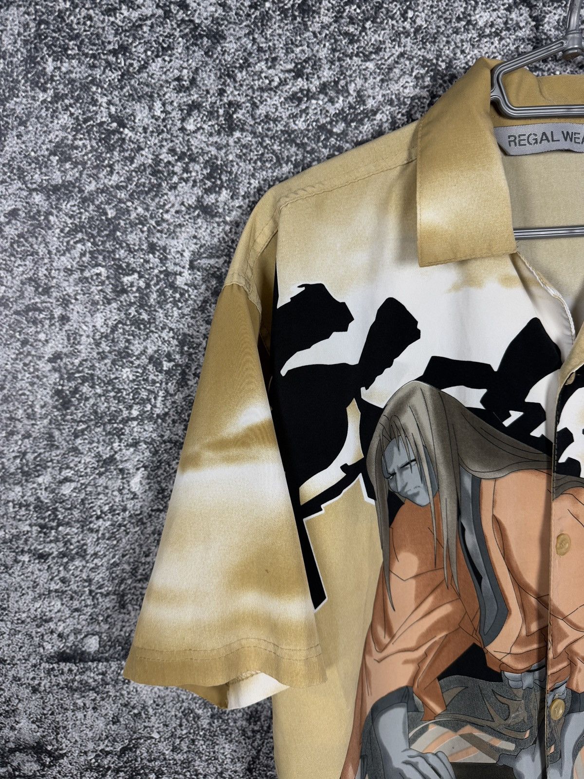 Japanese Brand Anime Japanese Samurai Shirt Multicolor Regal Wear Size M Size US M / EU 48-50 / 2 - 3 Thumbnail
