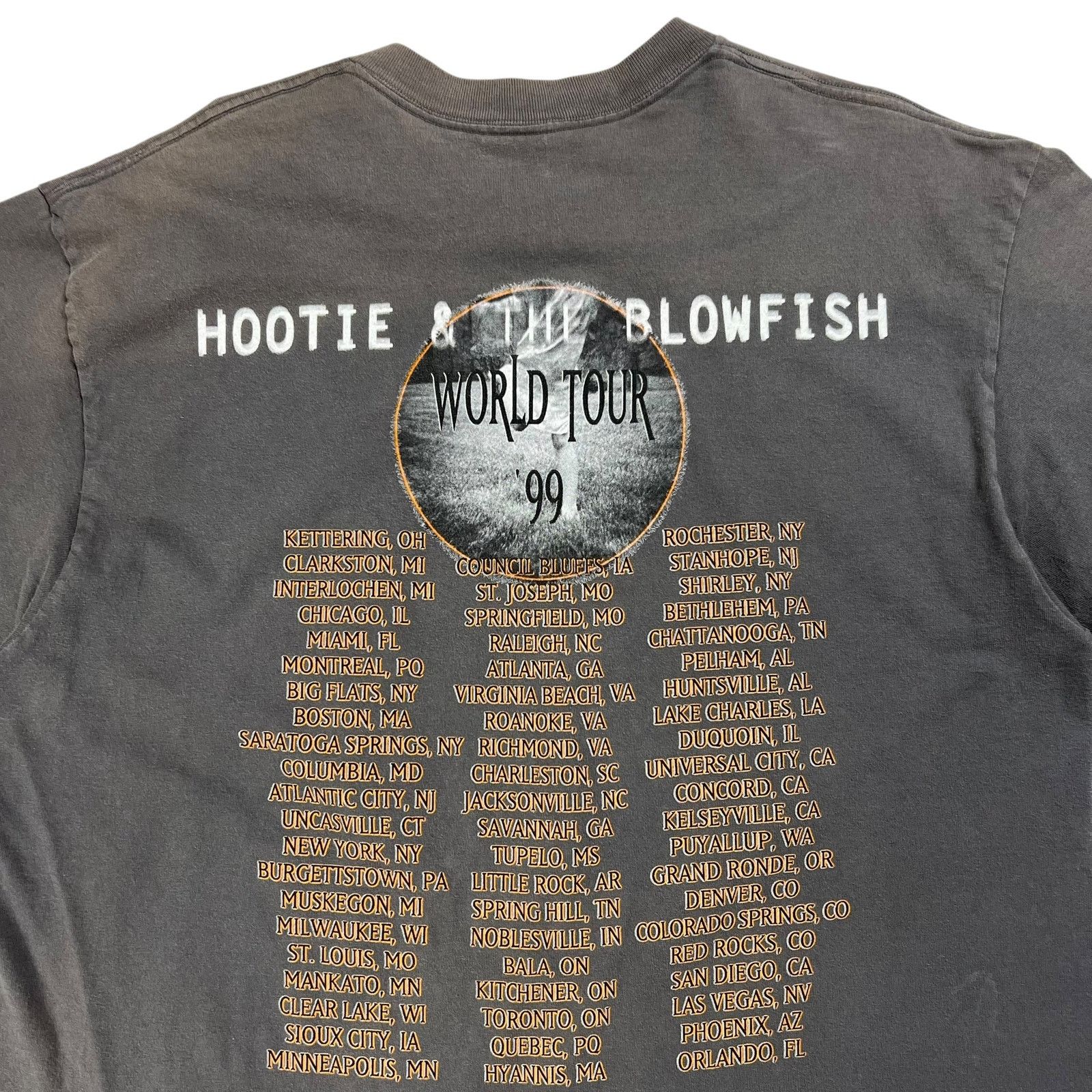 Anvil × Band Tees × Vintage Vintage 1999 Hootie & the Blowfish Darius Rucker band tee Size US XL / EU 56 / 4 - 8 Thumbnail