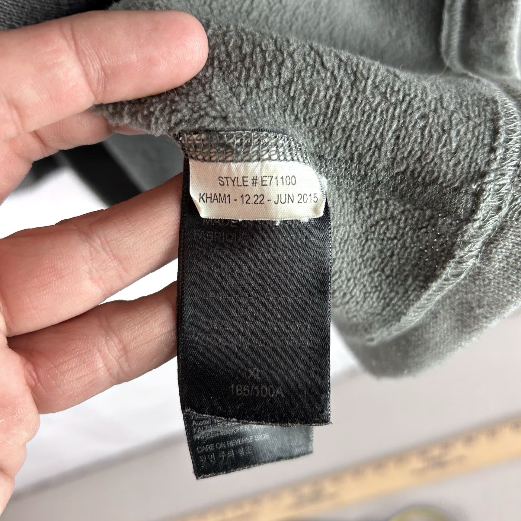 Marmot Marmot Sweater Mens XL Gray Knit 1/4 Zip Sweatshirt Pullover Fleece E71100 Size US XL / EU 56 / 4 - 6 Thumbnail