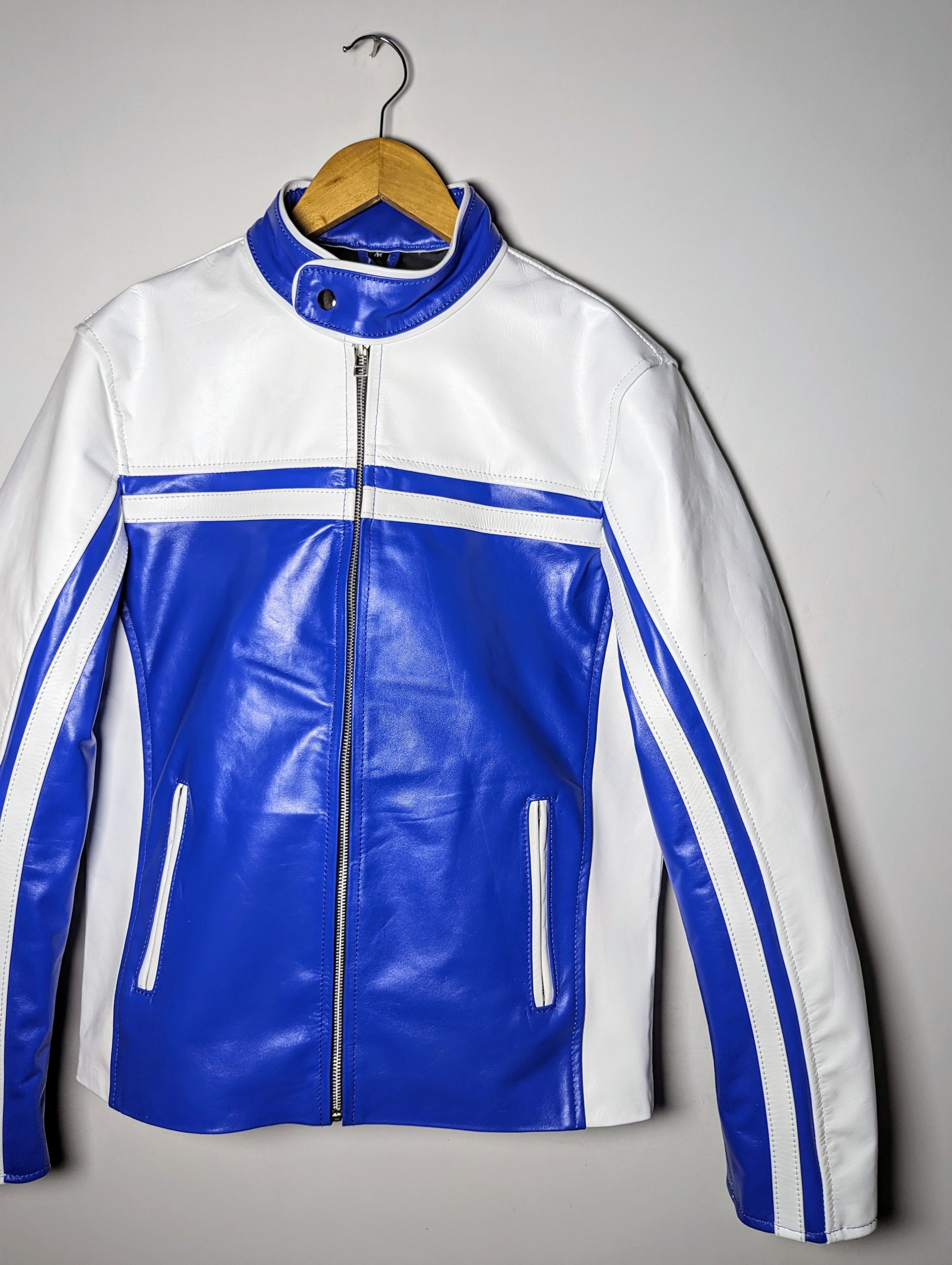 Genuine Leather Men's Fashion Leather Jacket Streetwear size "L" Size US L / EU 52-54 / 3 - 3 Thumbnail