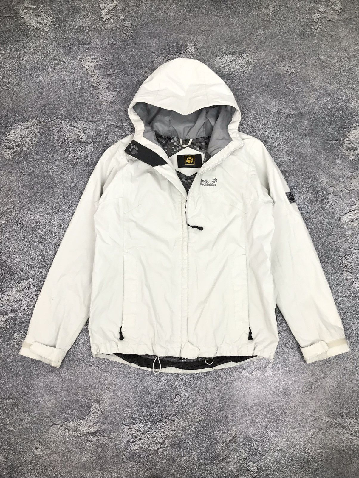 Goretex × Jack Wolfskin Jack Wolfskin Waterproof,Windbreaker Hooded Jacket Size US S / EU 44-46 / 1 - 1 Thumbnail
