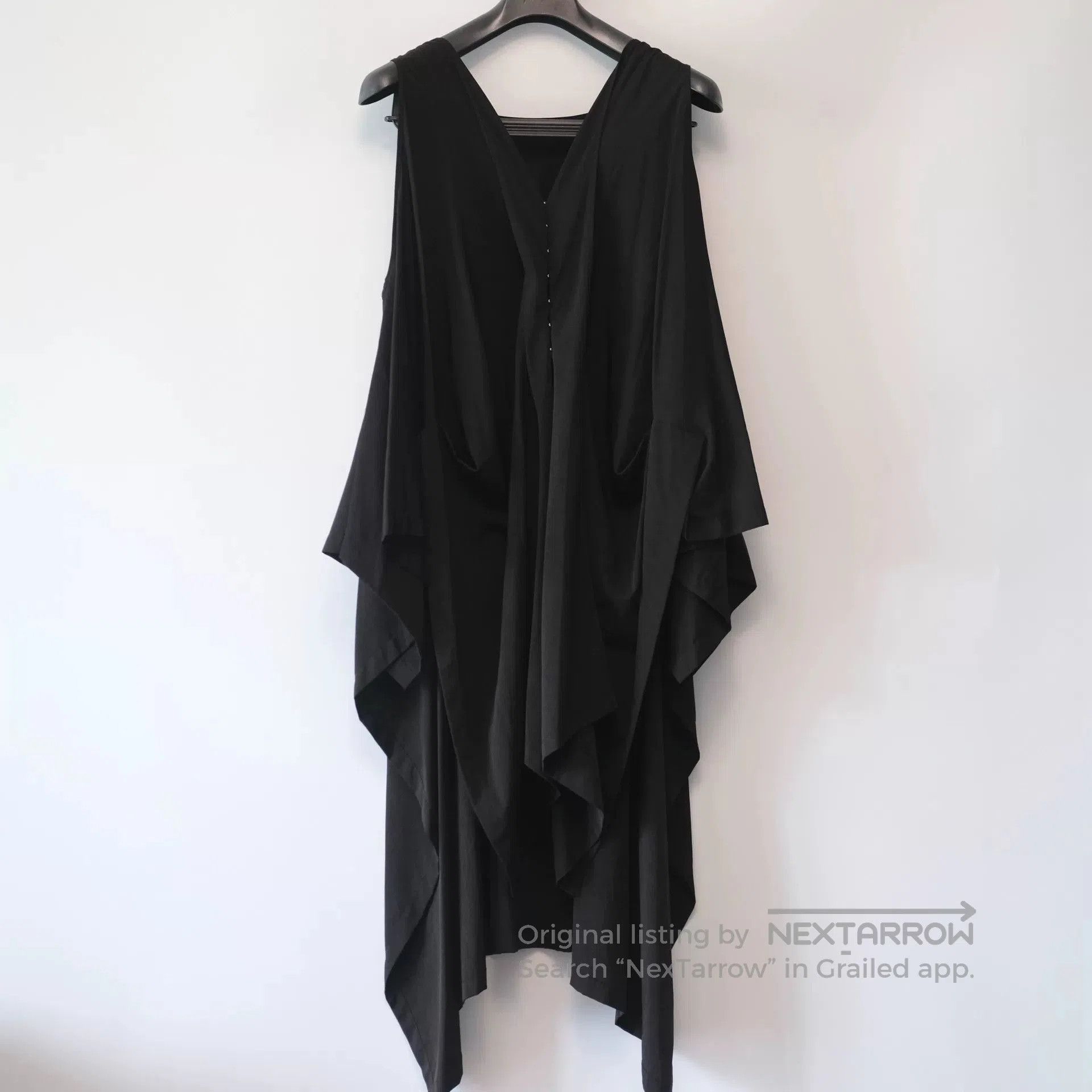 Yohji Yamamoto Yohji Yamamoto Women’s Black Cardigan Jacket. Size M / US 6-8 / IT 42-44 - 1 Thumbnail