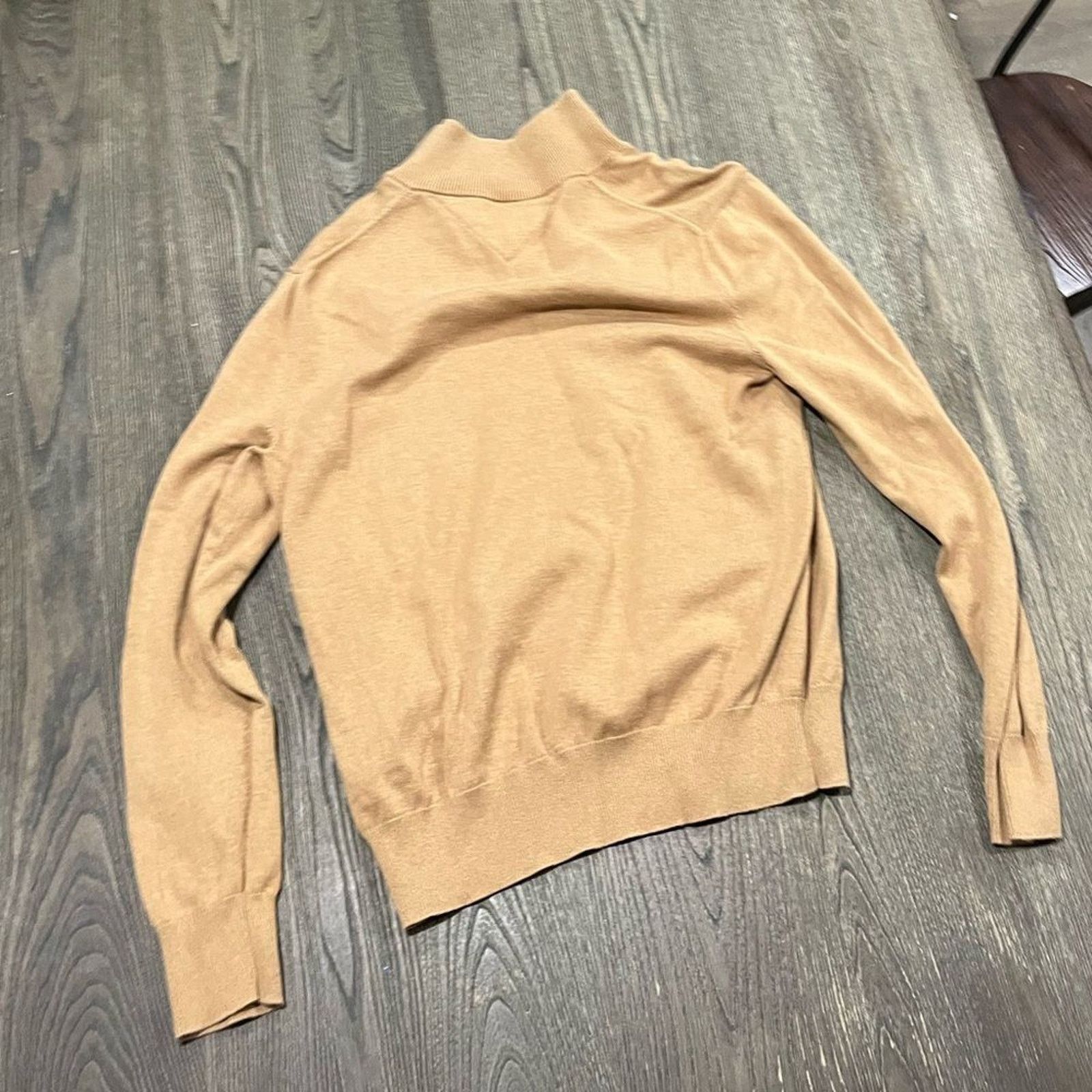 Tommy Hilfiger Tommy Hilfiger Sweater 1/4 Zip Mock Neck Long Sleeves M Size US M / EU 48-50 / 2 - 4 Thumbnail