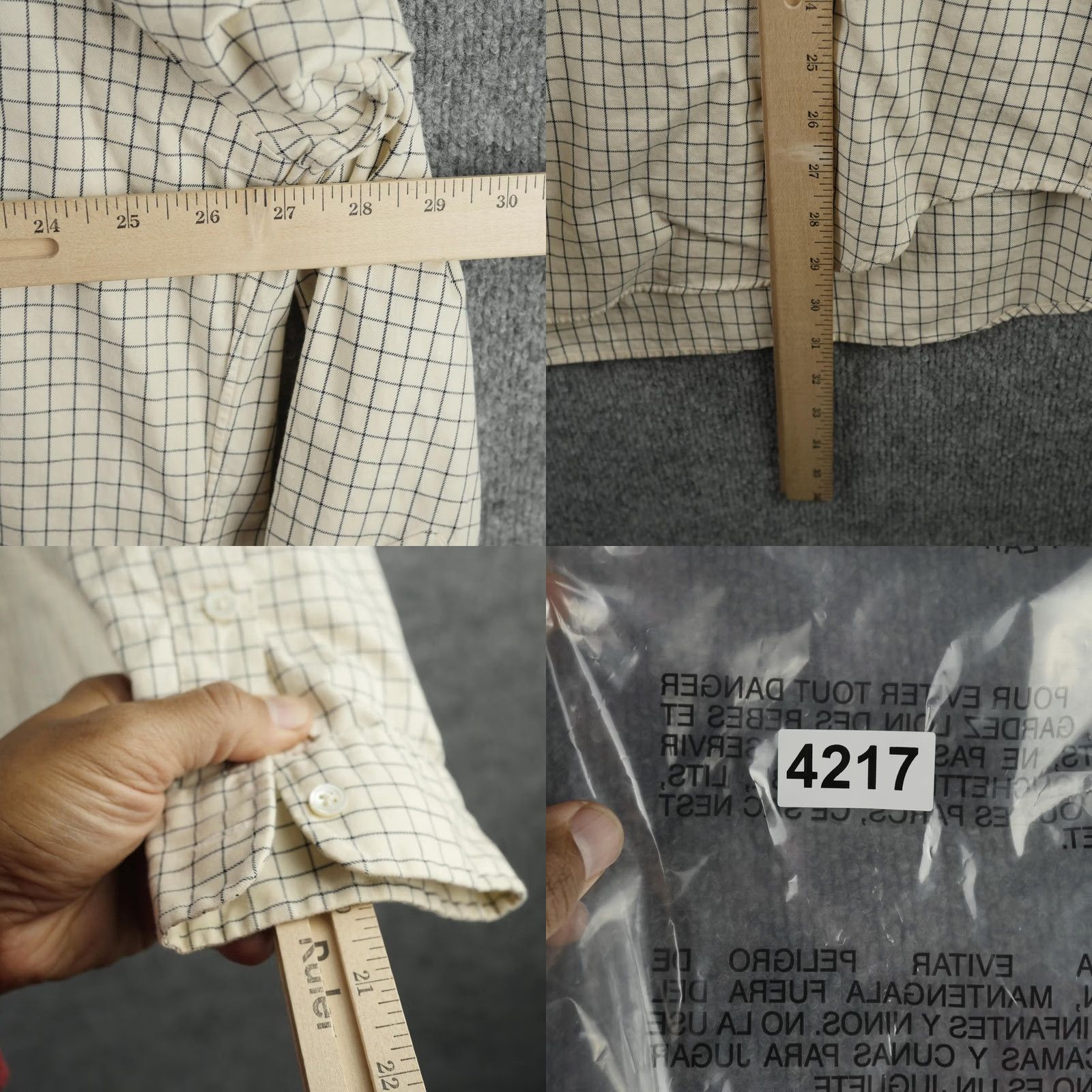 Ralph Lauren Ralph Lauren Shirt Mens XL Yellow Check Button Down Long Sleeve Blake Cotton Size US XL / EU 56 / 4 - 8 Thumbnail
