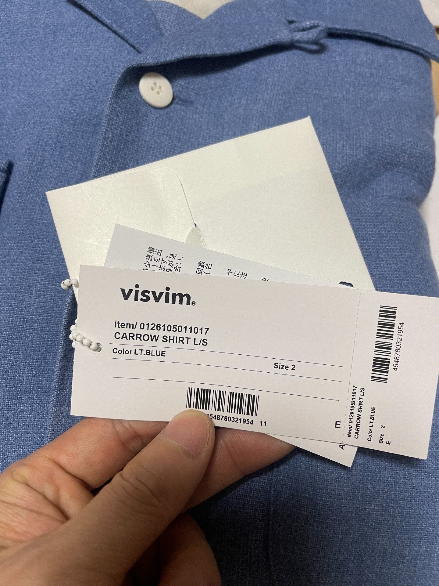 Visvim VISVIM 26SS CARROW SHIRT L/S Size US M / EU 48-50 / 2 - 4 Thumbnail