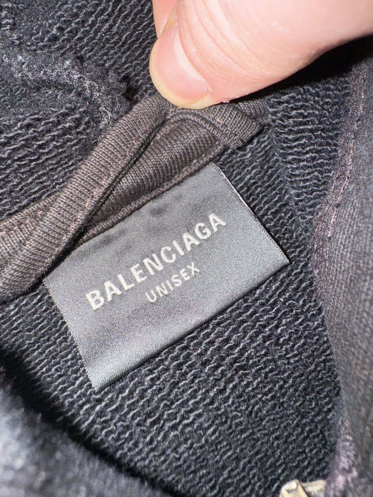 Balenciaga BB UNITY BOXY ZIP-UP HOODIE BLACK (XS) Size US XS / EU 42 / 0 - 5 Thumbnail