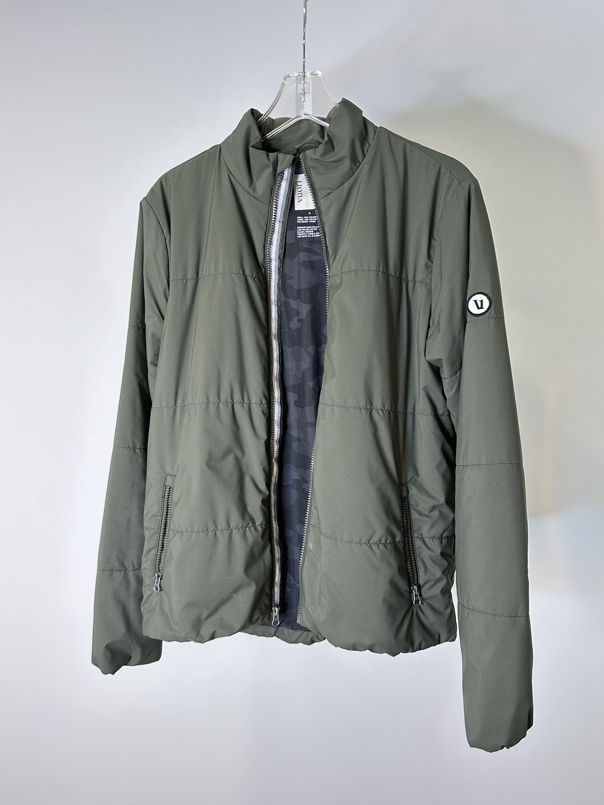 image of Arcteryx x Vuori Light Parka in Green, Men's (Size Medium)