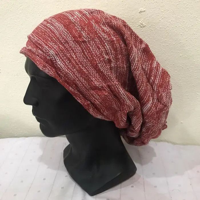Japanese Brand Dighzat Plain Beanie Hat Size ONE SIZE - 2 Thumbnail