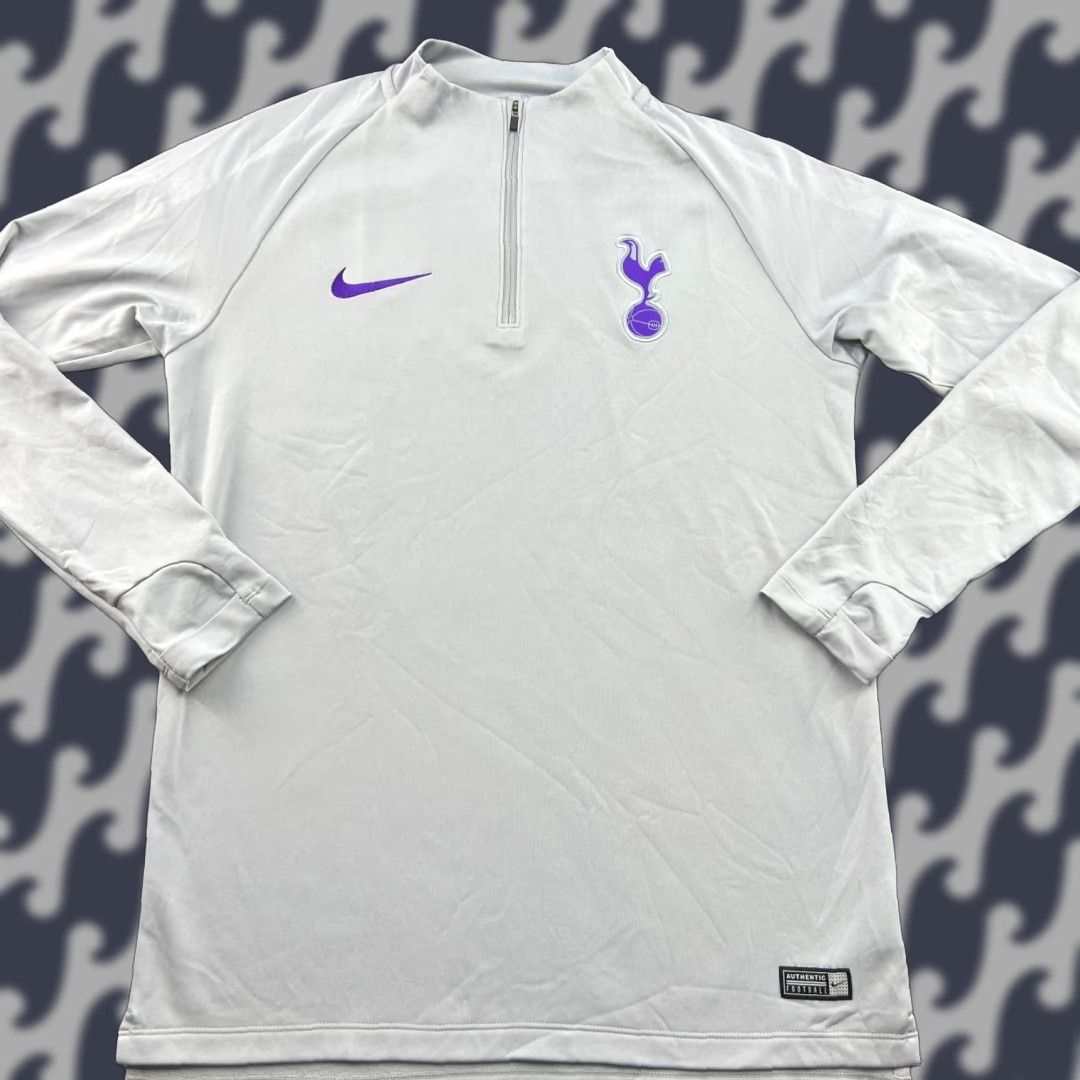 Nike Nike Drill Top 1/4 Zip Mens M Football Training Gray Size US M / EU 48-50 / 2 - 1 Thumbnail