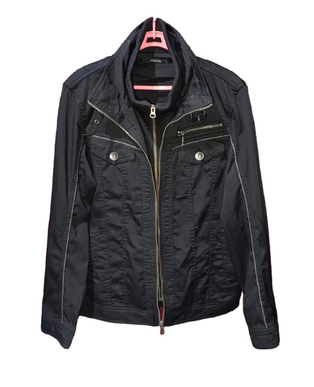 image of Beauty Beast x If Six Was Nine Wisdom Double Layer Raiders Jacket Lgb Styled in Black Ex (Size Medi