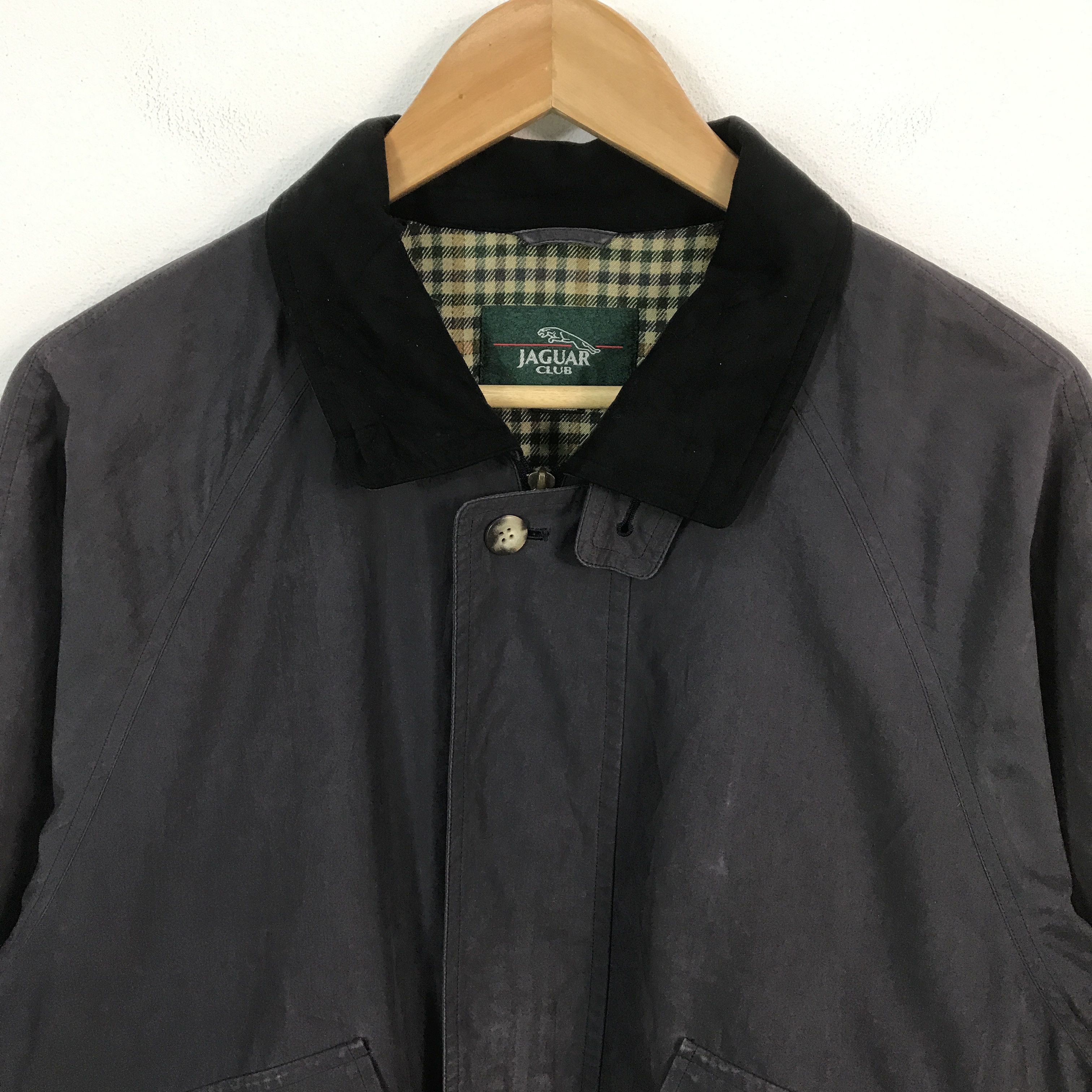 Japanese Brand × Vintage Jaguar club Zipper jacket black faded Jacket Size US M / EU 48-50 / 2 - 3 Thumbnail