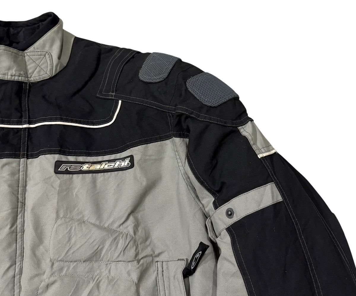 Vintage RS Taichi Safety Padded Moto Racing Equipment Jacket