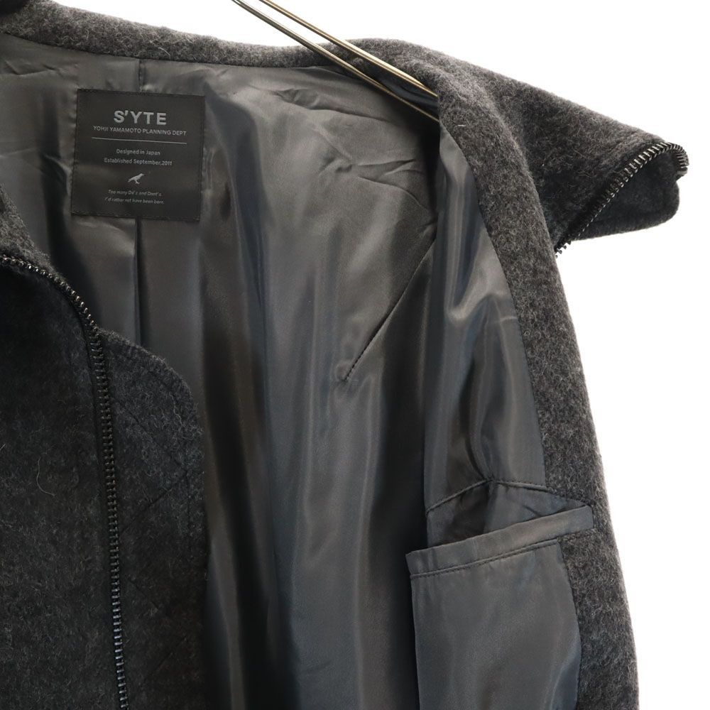 Yohji Yamamoto Yohji Yamamoto S'YTE Track Top Wool Coat Size US L / EU 52-54 / 3 - 6 Thumbnail