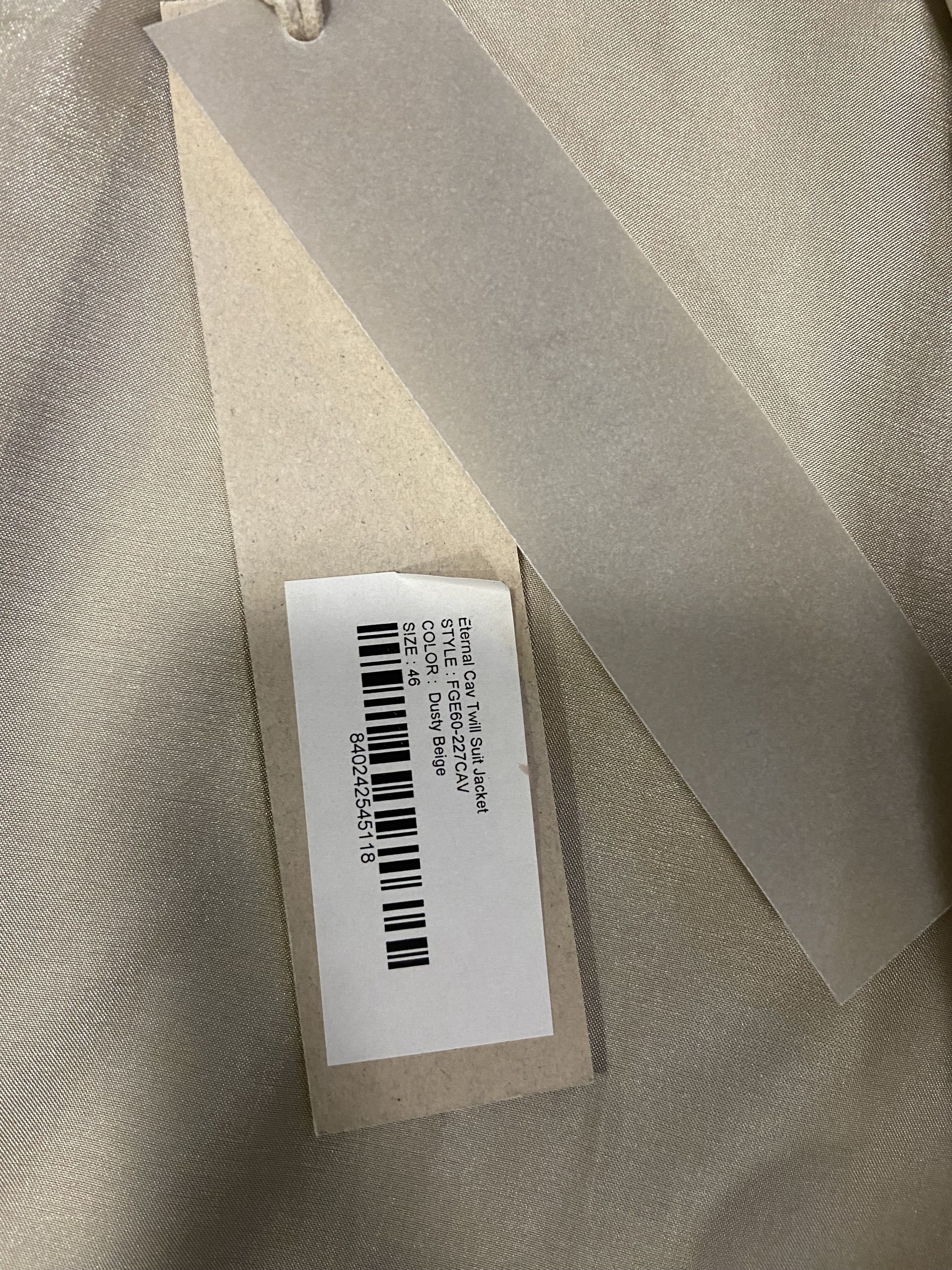 Fear of God NWT Fear Of God Eternal Double-breasted Twill Wool Blazer Size 46R - 5 Thumbnail