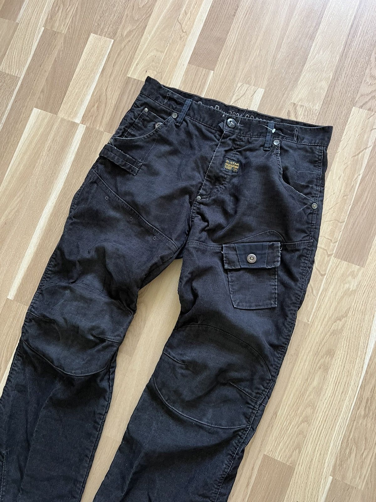 G-Star G star cargo multi pocket junya watanabe style corduroy y2k Size US 33 - 3 Thumbnail