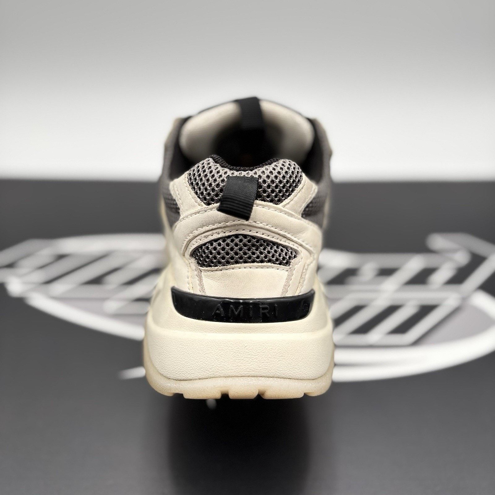 Amiri Amiri Bone Runner ' White, Beige, Grey ' | GOOD CONDITION! Size US 9 / EU 42 - 12 Thumbnail
