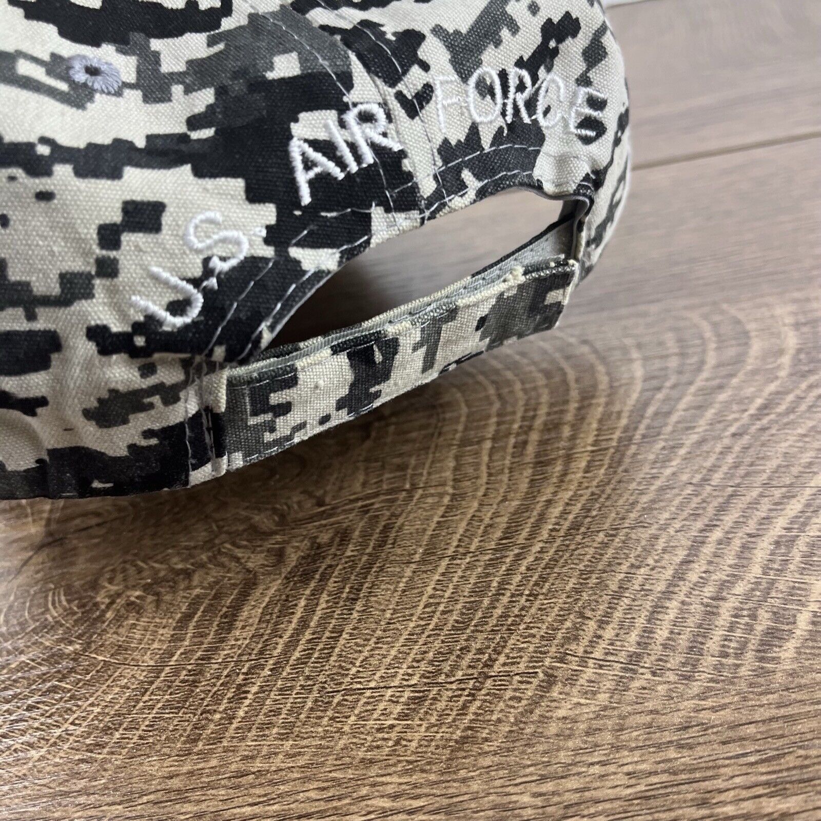 Other USAF Hat United States Air Force Adjustable Hat Camo Adjusta Size ONE SIZE - 10 Thumbnail