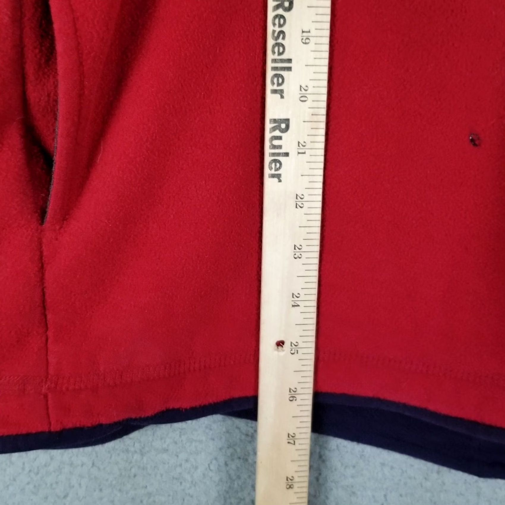 Patagonia VINTAGE Patagonia Synchilla Jacket Mens Medium Red USA Windbreaker Zip Full Zip Pockets Logo" Size US M / EU 48-50 / 2 - 4 Thumbnail