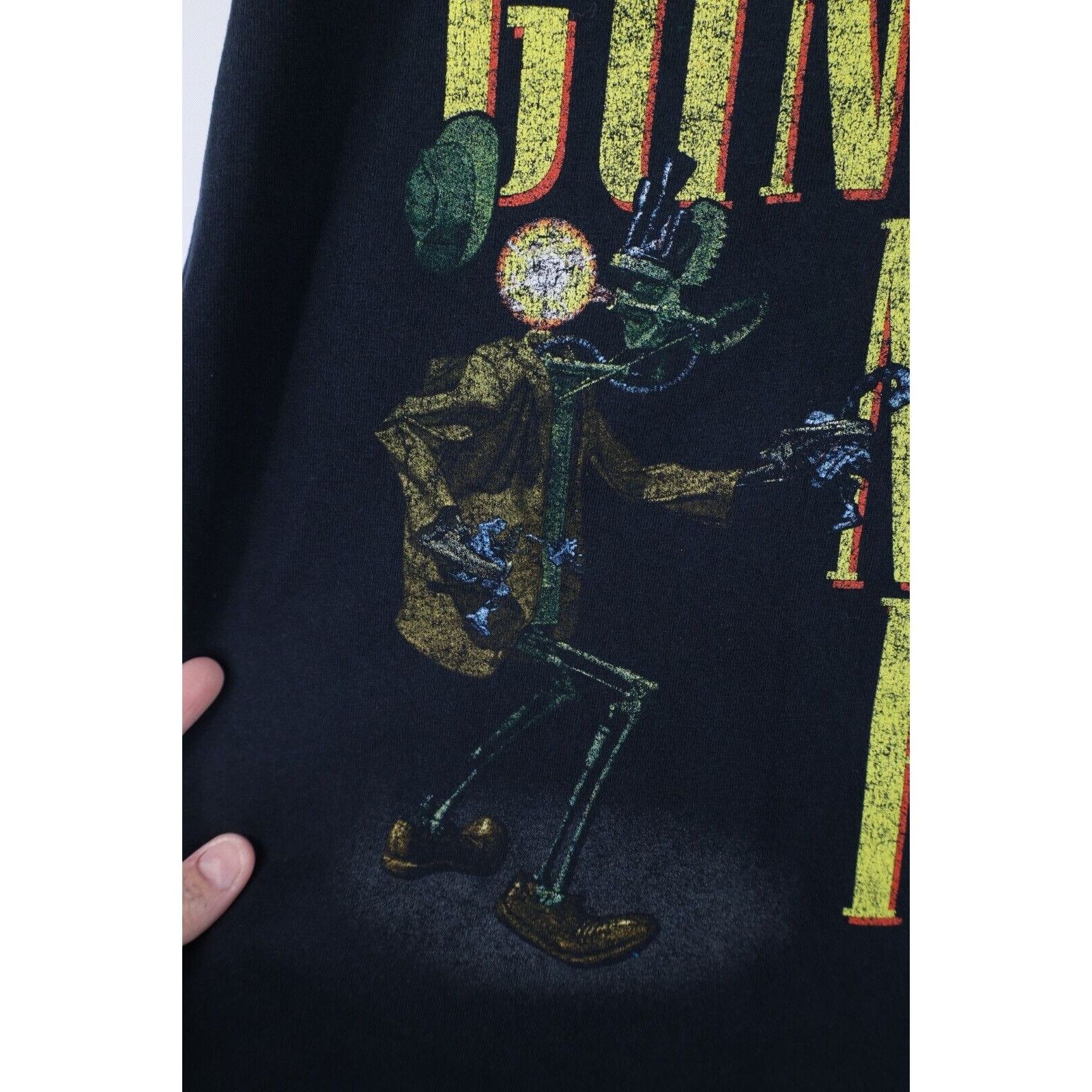 Vintage Vintage Y2K 2006 Faded Retro Guns N Roses Band T-Shirt Size US XL / EU 56 / 4 - 7 Thumbnail