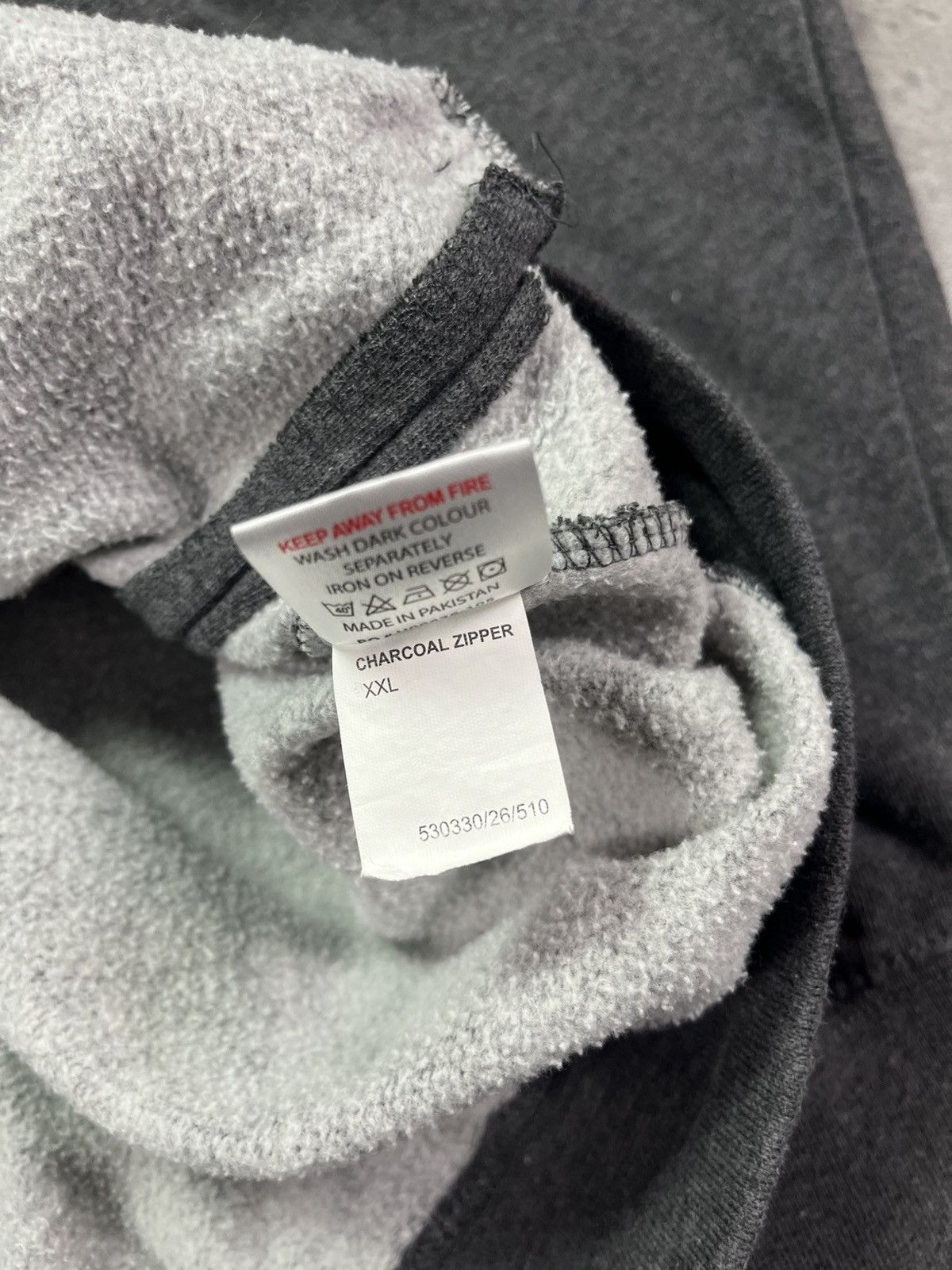 Tapout Tapout Big Splash Logo Grey Zip Hoodie XXL XL Affliction Size US XXL / EU 58 / 5 - 10 Thumbnail