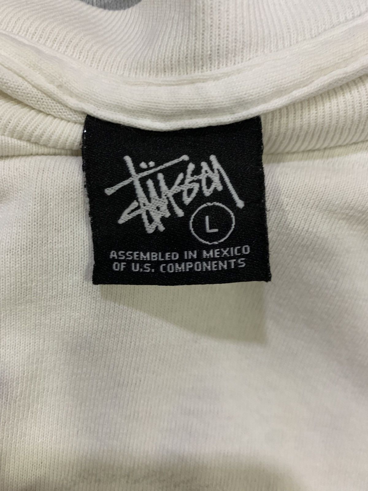 Neighborhood × Stussy Stussy X Neighborhood Life Partner Tour Tee White -L Size US L / EU 52-54 / 3 - 8 Thumbnail