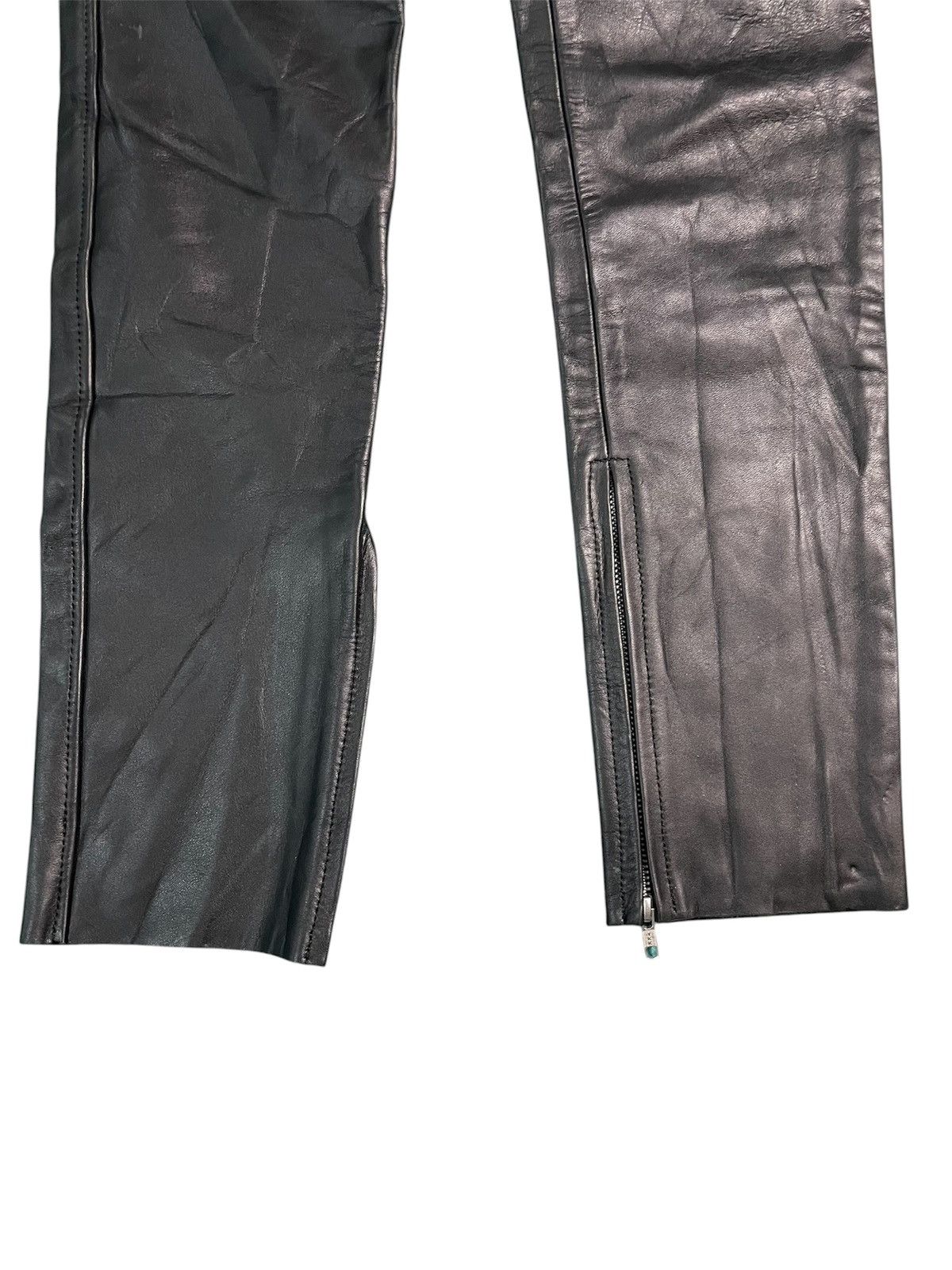 Japanese Brand Leather Wear Genuine Steerhide Pant Size US 31 - 5 Thumbnail