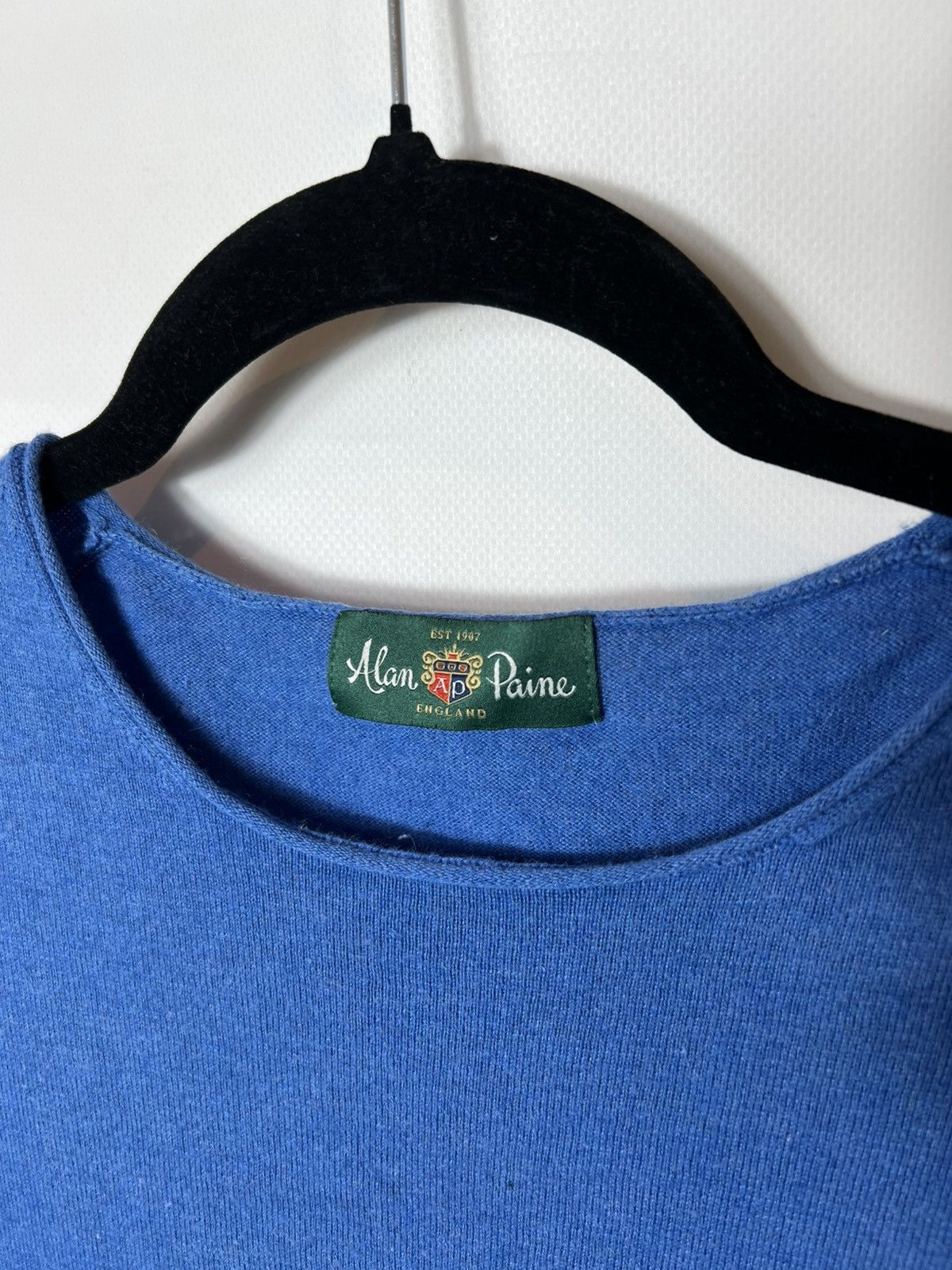 Alan Paine Vintage luxury designer Alan Paine Crew Neck Sweater Size M / US 6-8 / IT 42-44 - 4 Thumbnail