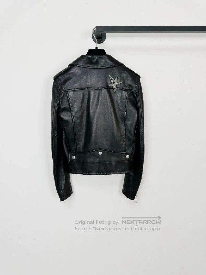 Yves Saint Laurent Saint Laurent Leather Biker Jacket Size 34. Size US XS / EU 42 / 0 - 6 Thumbnail