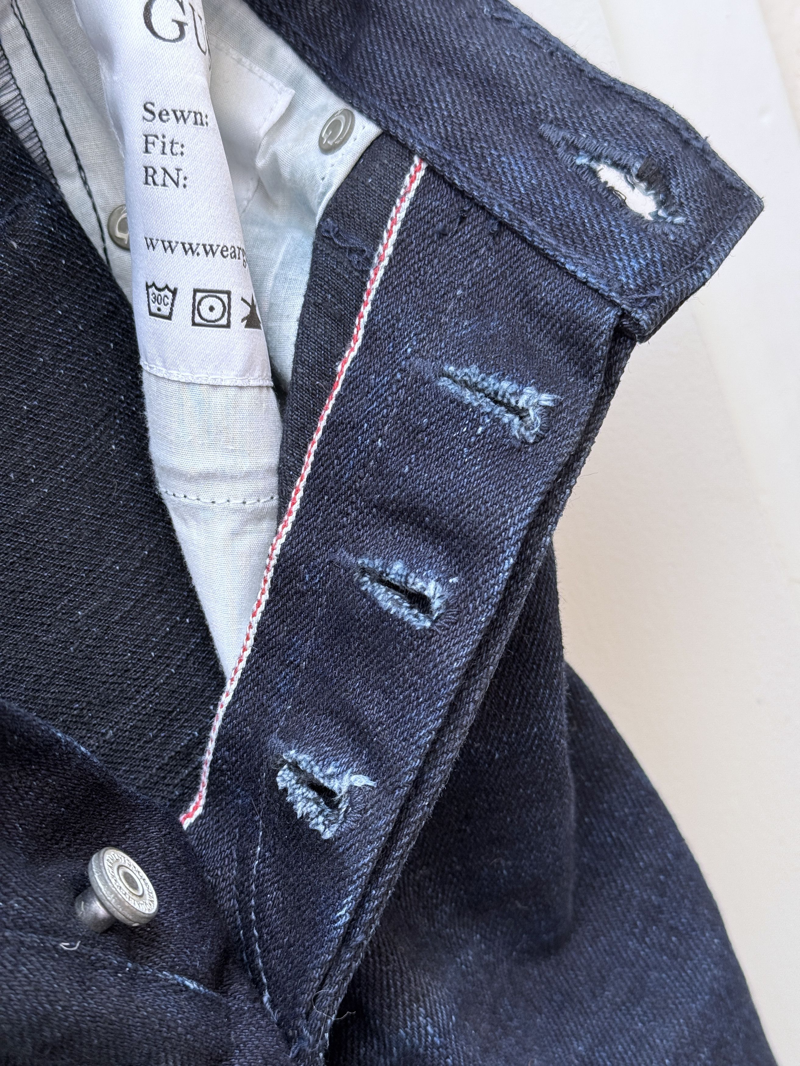 Gustin Gustin Double Indigo Selvedge Denim - Slim 32 Size US 32 / EU 48 - 10 Thumbnail