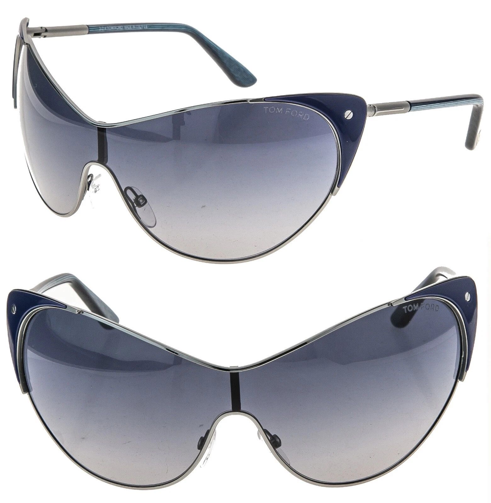 New Authentic Tom Ford Vanda FT0364/S 89W Cat Eye Sunglasses 0s0342_f.jpg main image 3