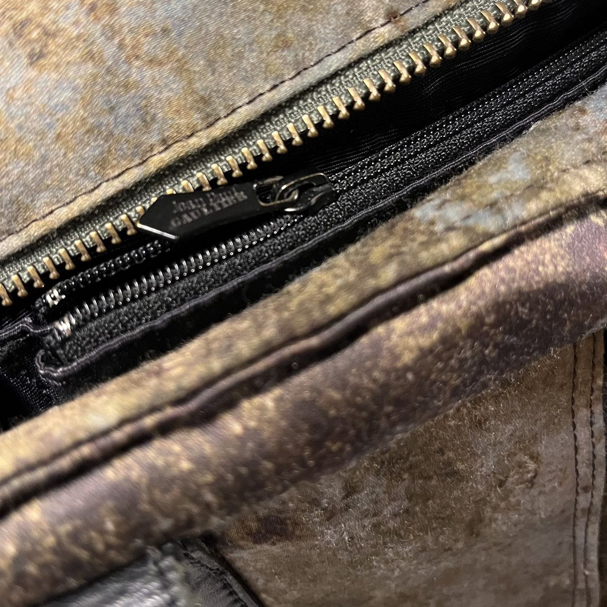 Jean Paul Gaultier × Vintage 1990’s Jean Paul GAULTIER Cyber Tanker Handbag Size ONE SIZE - 8 Thumbnail