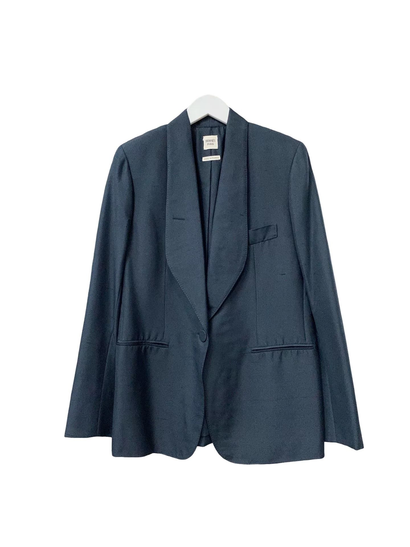 Hermes Hermes Silk Blazer Size 36 Size XS / US 0-2 / IT 36-38 - 1 Thumbnail