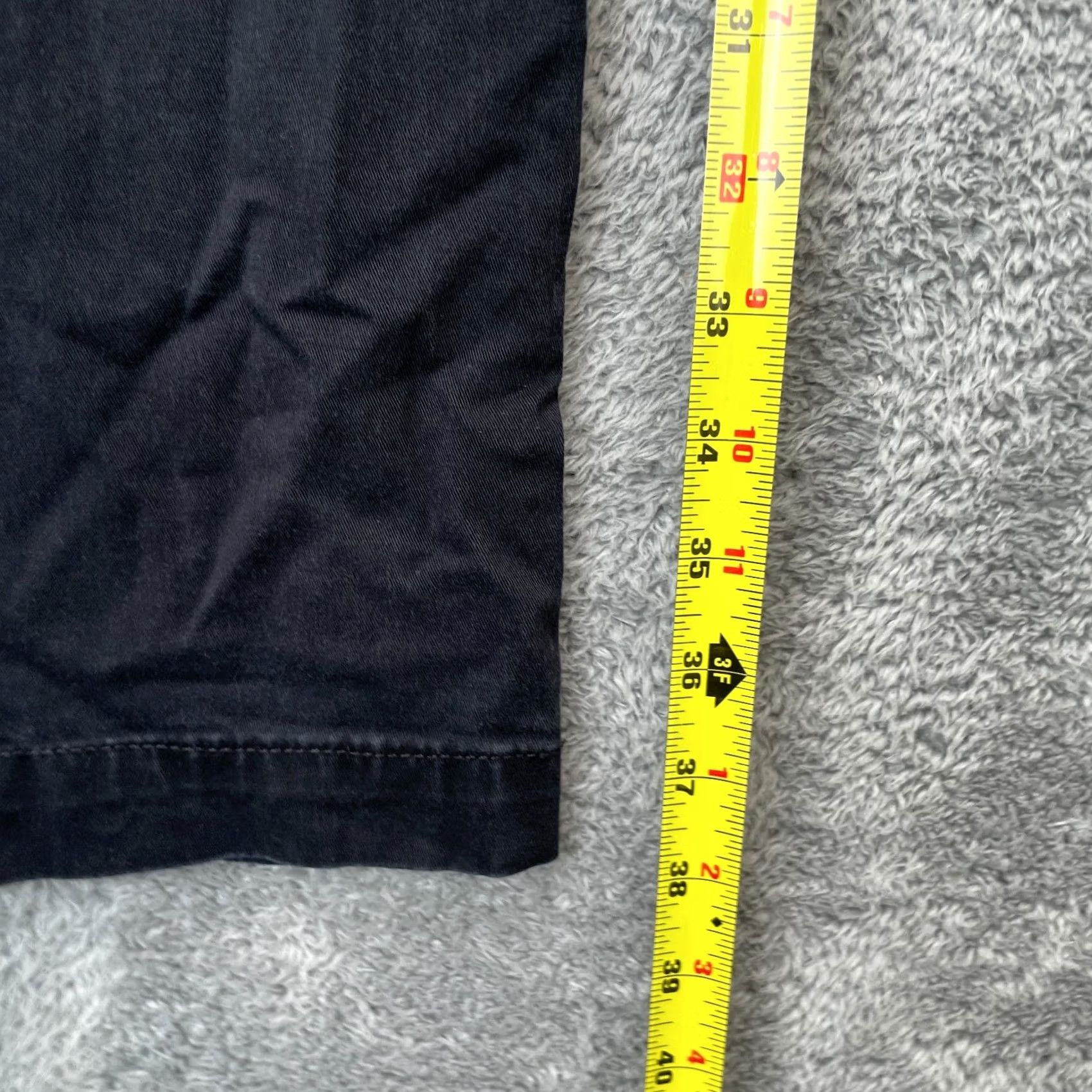 Gap Gap Khakis Pants Mens 30x30 Black Slim Fit Stretch Cotton Straight Leg Casual Size US 30 / EU 46 - 6 Thumbnail