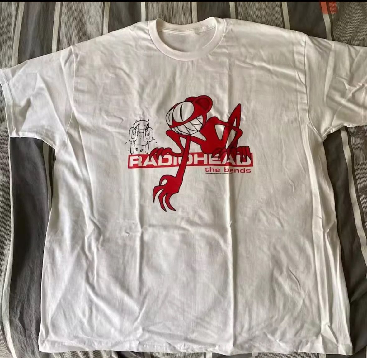 Other Streetwear Radiohead The Bend Album Band White T-Shirt Size US M / EU 48-50 / 2 - 1 Thumbnail