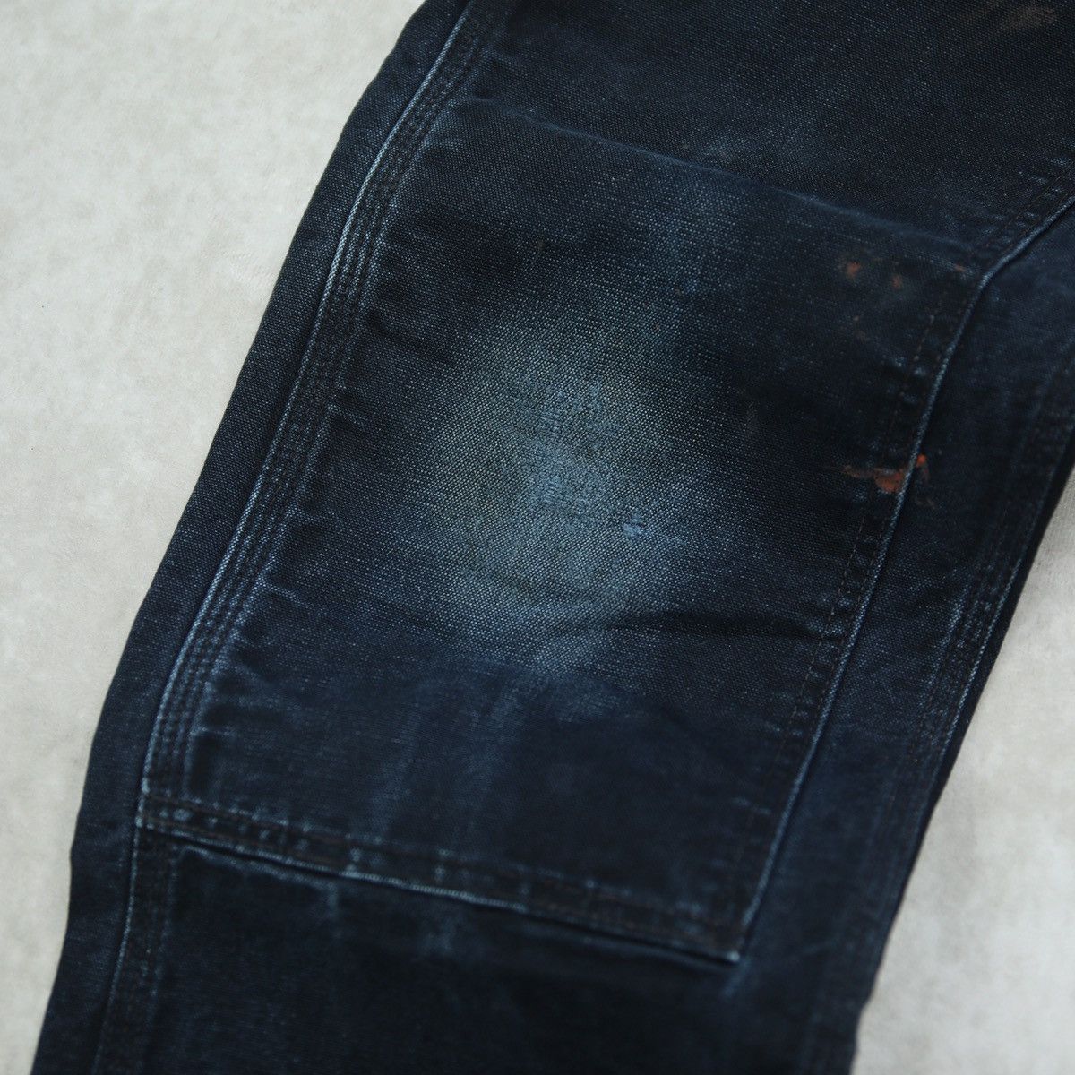 Carhartt RARE Carhartt x Chrysler IFD Faded Black Double Knee Pant Size US 30 / EU 46 - 18 Thumbnail