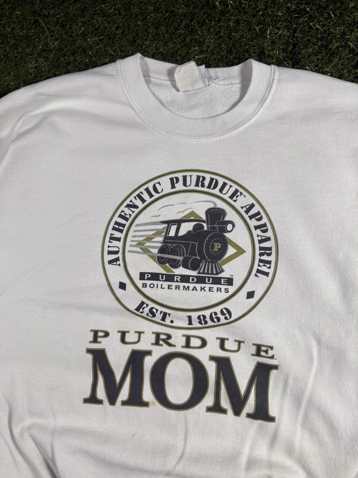 NCAA Vintage 90s Purdue University Boilermakers College Crewneck Size US XXL / EU 58 / 5 - 2 Thumbnail