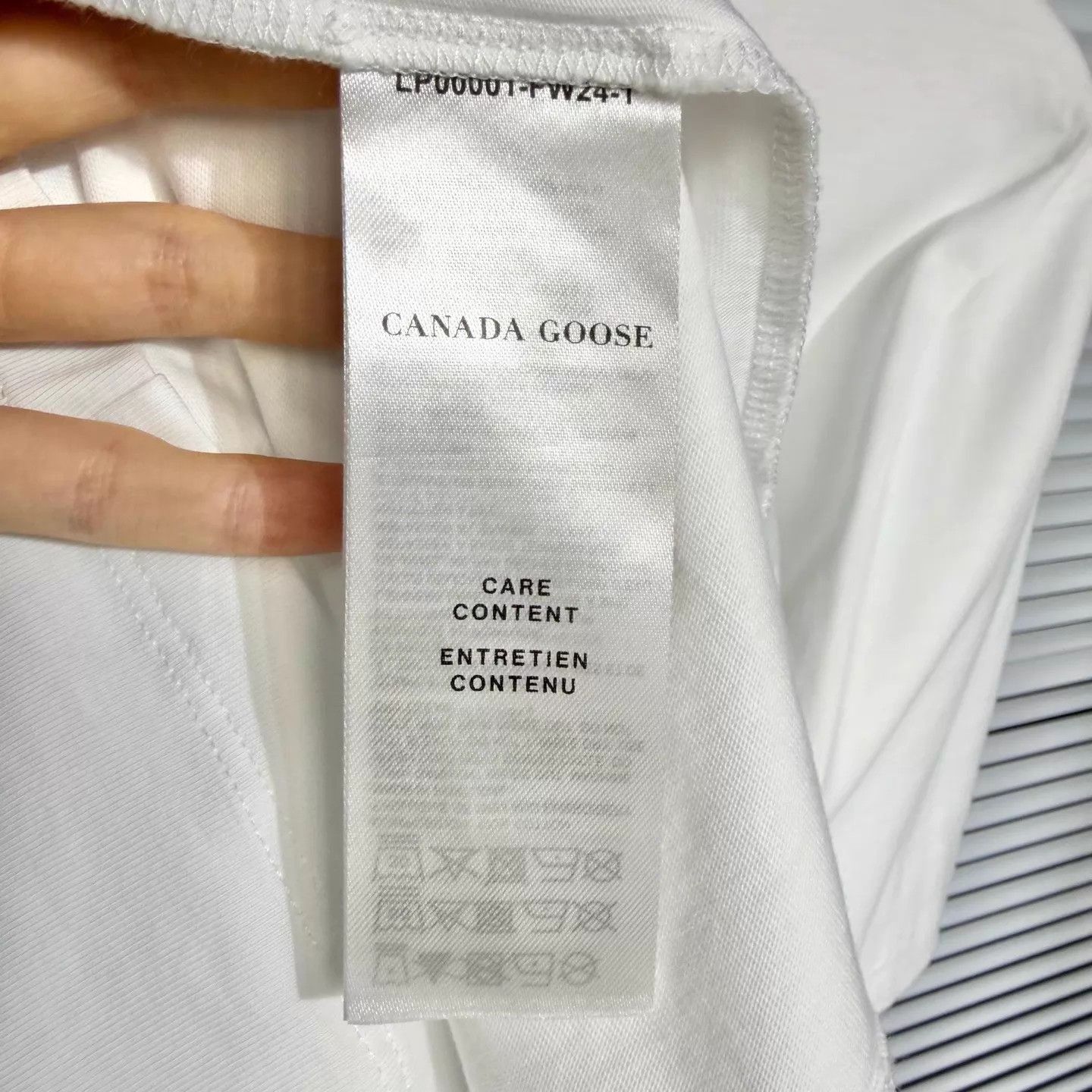 Canada Goose White Short-Sleeve Crewneck Shirt Size L Size US L / EU 52-54 / 3 - 6 Thumbnail