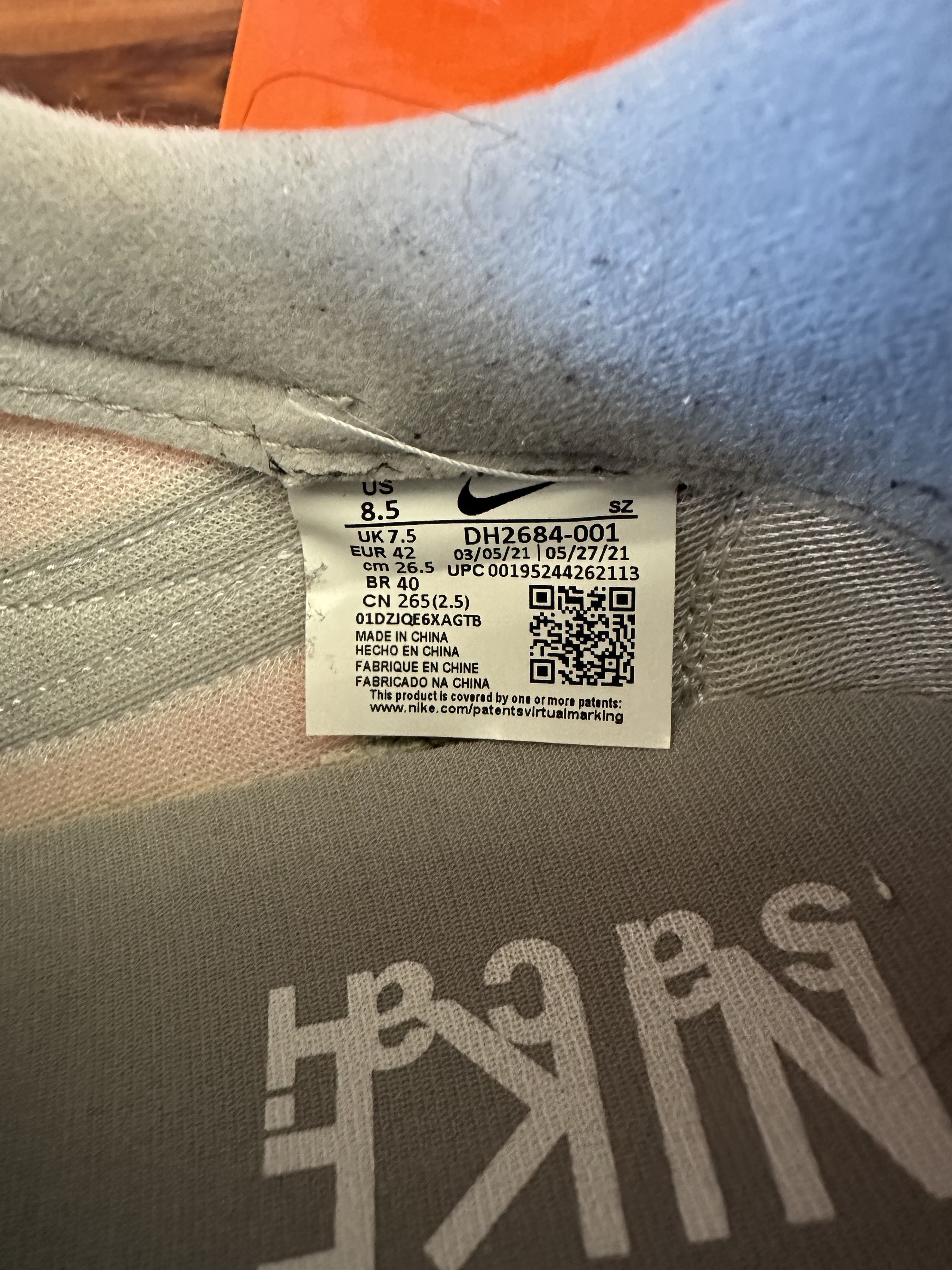 Fragment Design × Nike × Sacai Nike Sacai Fragment LD Waffle Grey Size US 8.5 / EU 41-42 - 7 Thumbnail