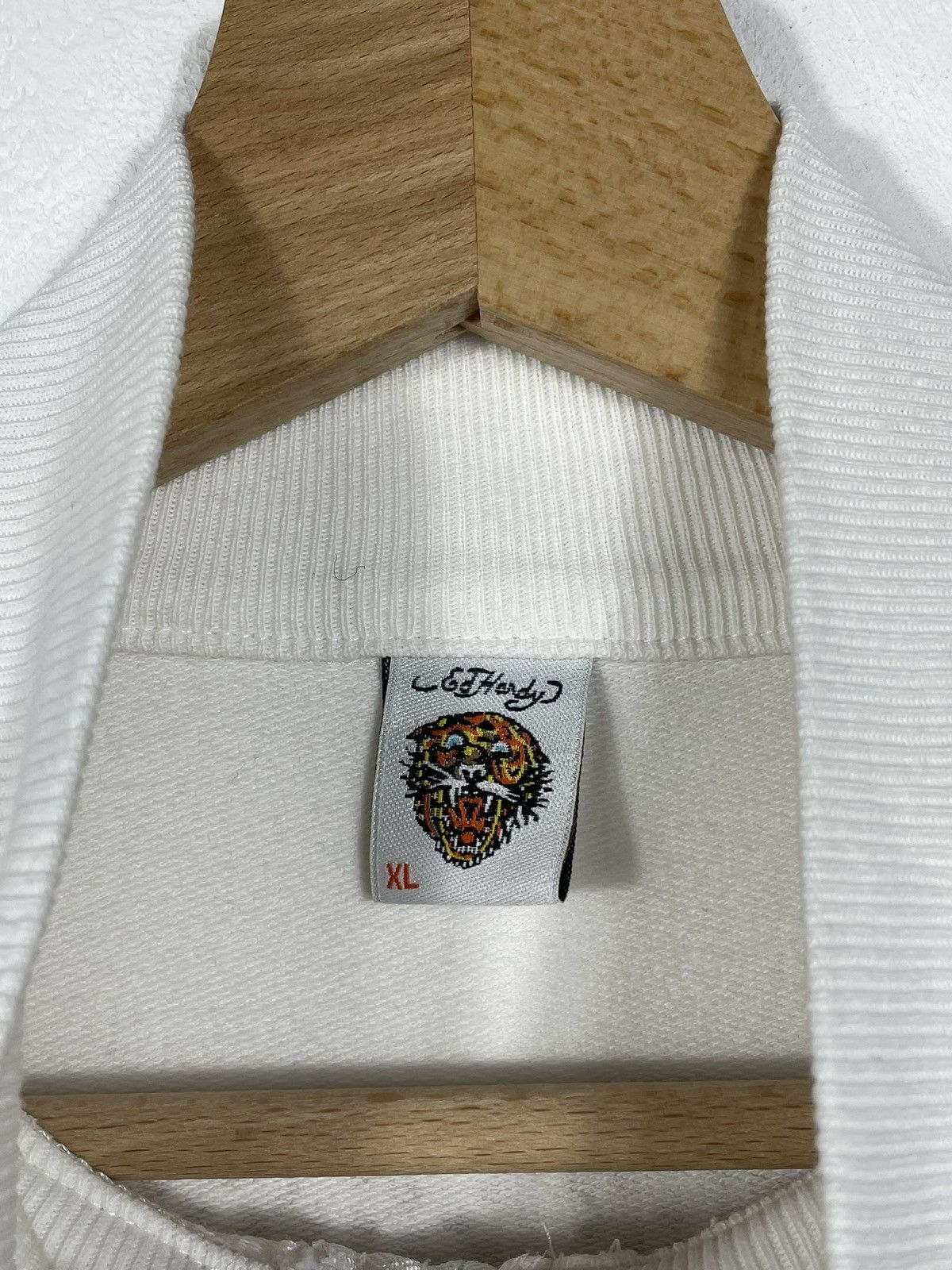 Christian Audigier × Ed Hardy × Vintage Ed Hardy x Christian Audigier Retro 00s Hoodie Swag Drip Size XL / US 12-14 / IT 48-50 - 7 Thumbnail