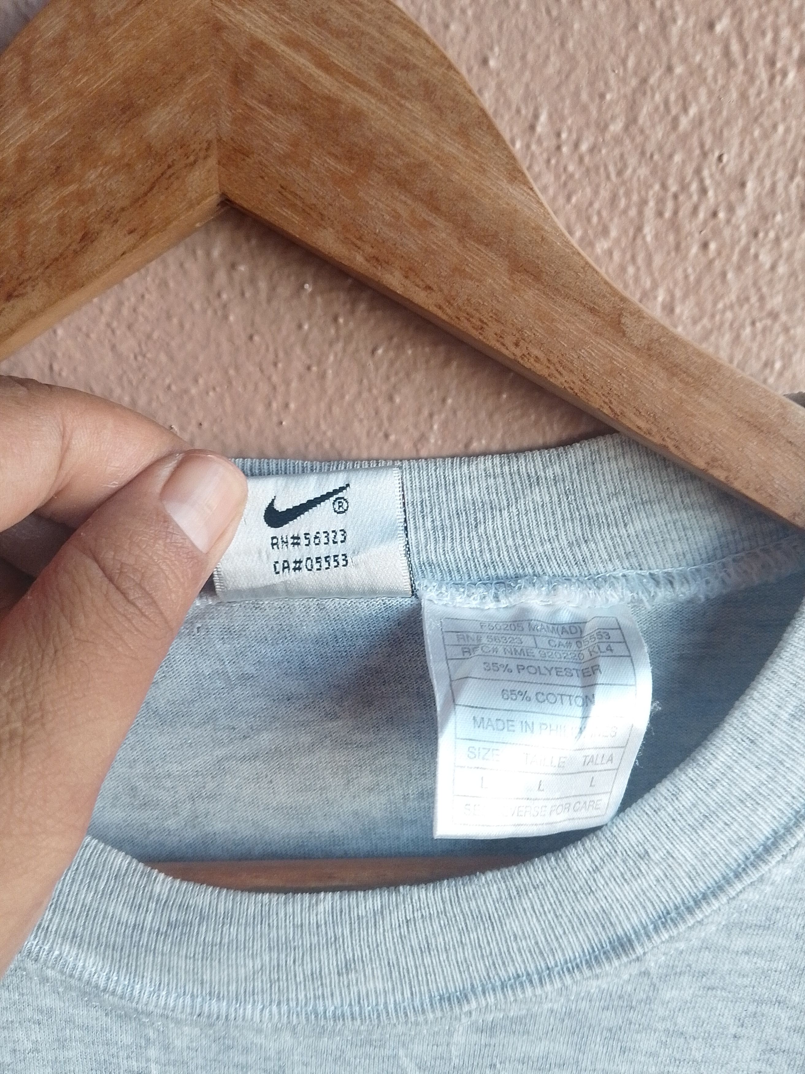 Nike × Vintage Vintage long sleeve Nike tee Size US L / EU 52-54 / 3 - 9 Thumbnail