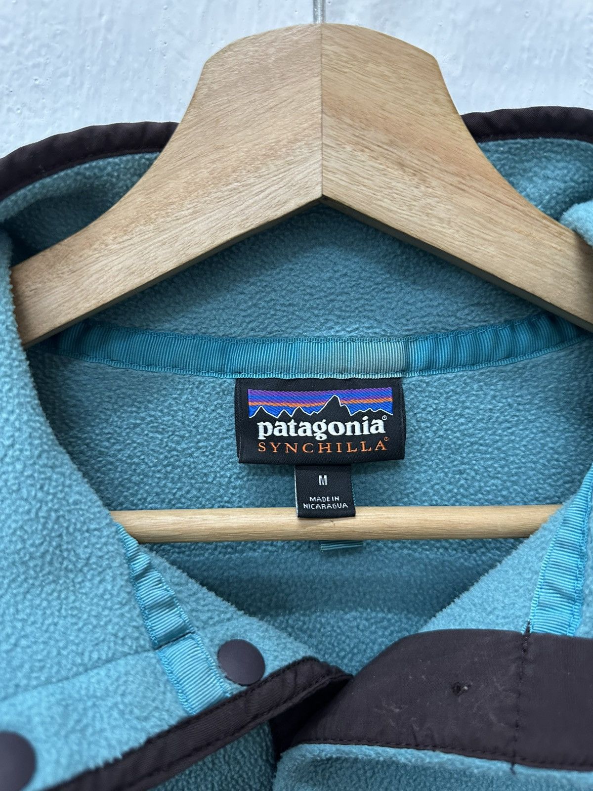 Patagonia Patagonia Women's Synchilla Snap Fleece Pullover Teal Jacket Size M / US 6-8 / IT 42-44 - 10 Thumbnail