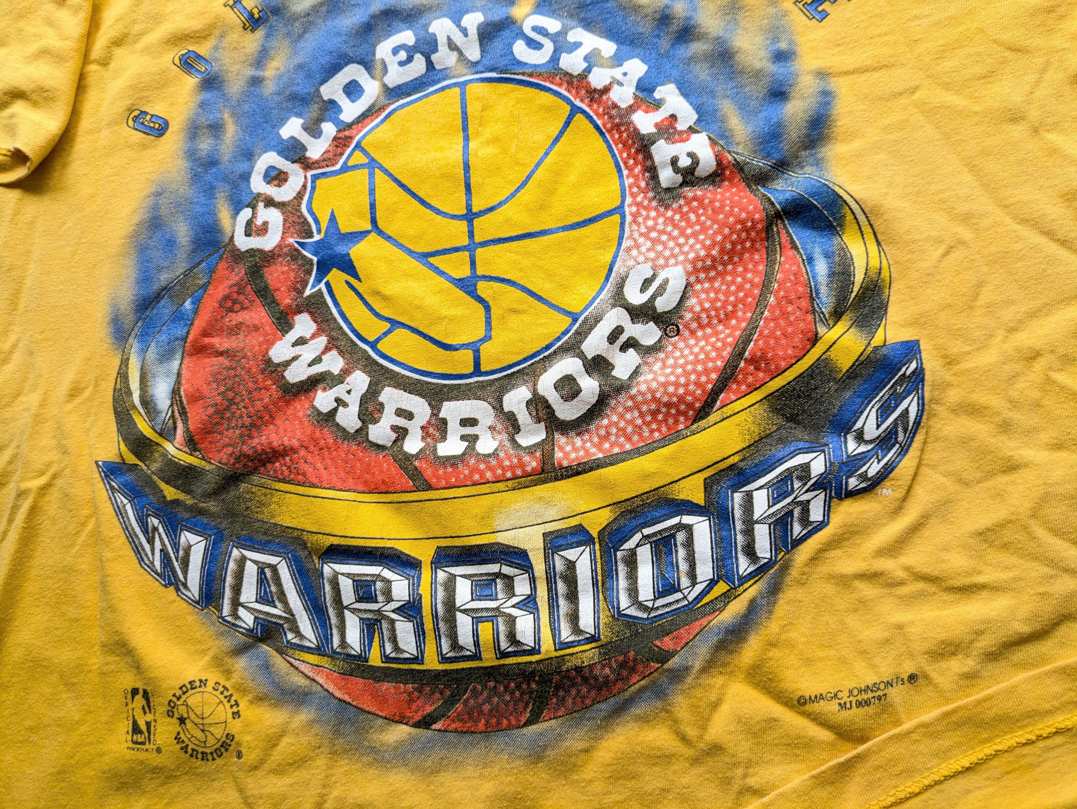 NBA Golden State Warriors 90s MAGIC Johnson ONEITA tee L NBA vtg Size US M / EU 48-50 / 2 - 3 Thumbnail