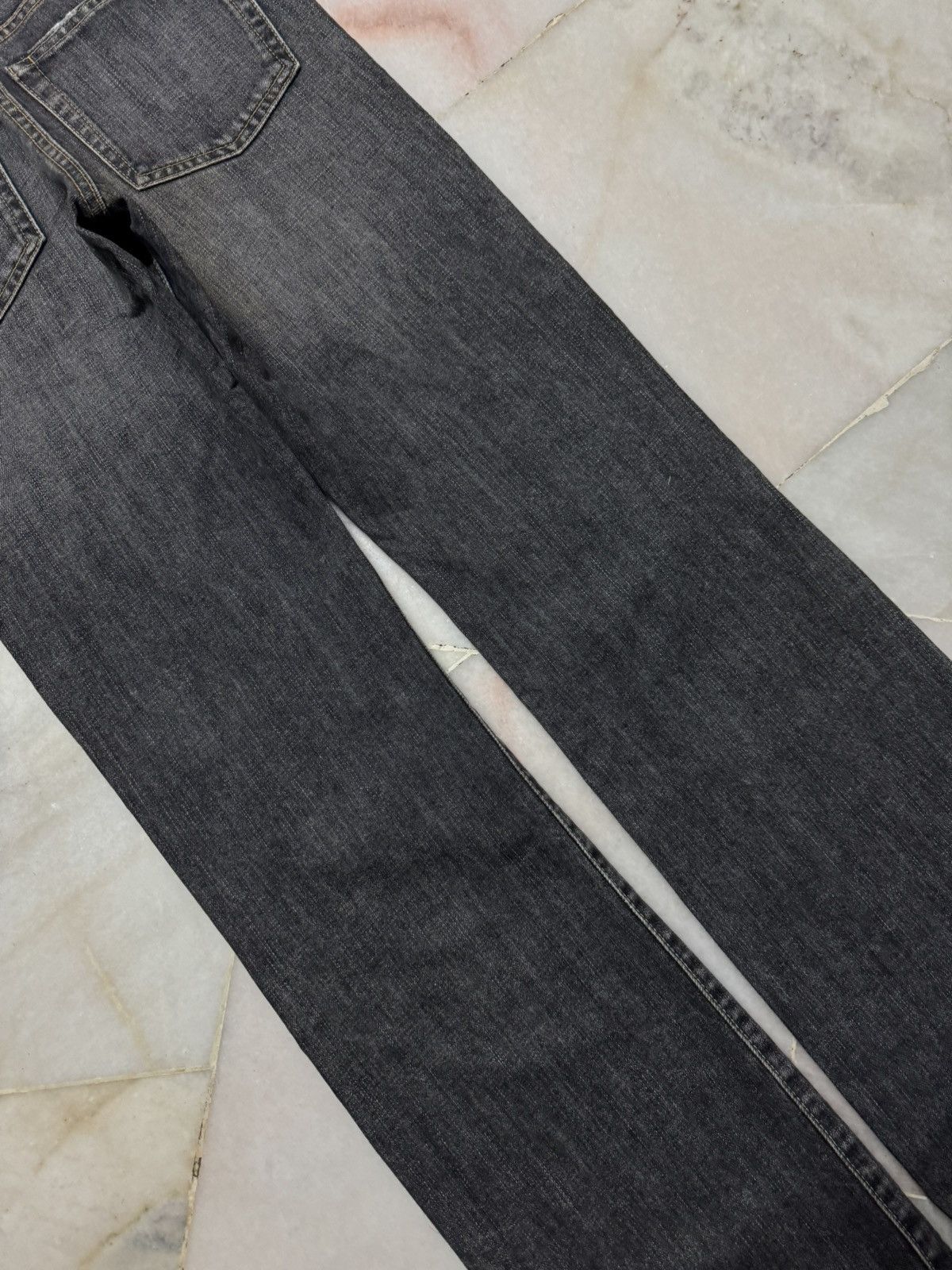 Japanese Brand 💥Regular Fit Boot Cut💥90s Uniqlo Sand Washed Distressed Size US 28 / EU 44 - 13 Thumbnail
